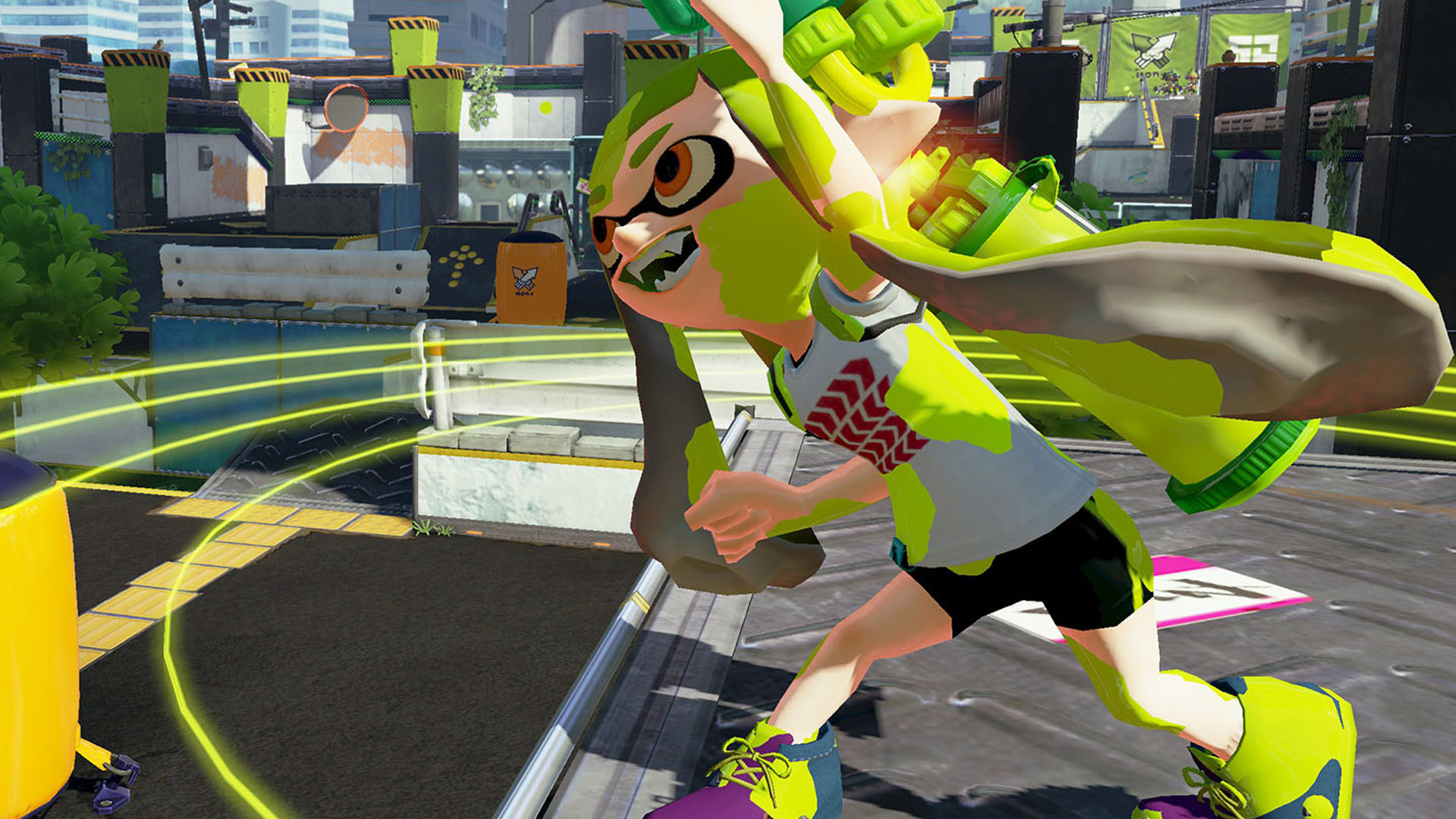 Splatoon 3, Nintendo Switch, 2022 release, Ink-splattering fun, 1920x1080 Full HD Desktop