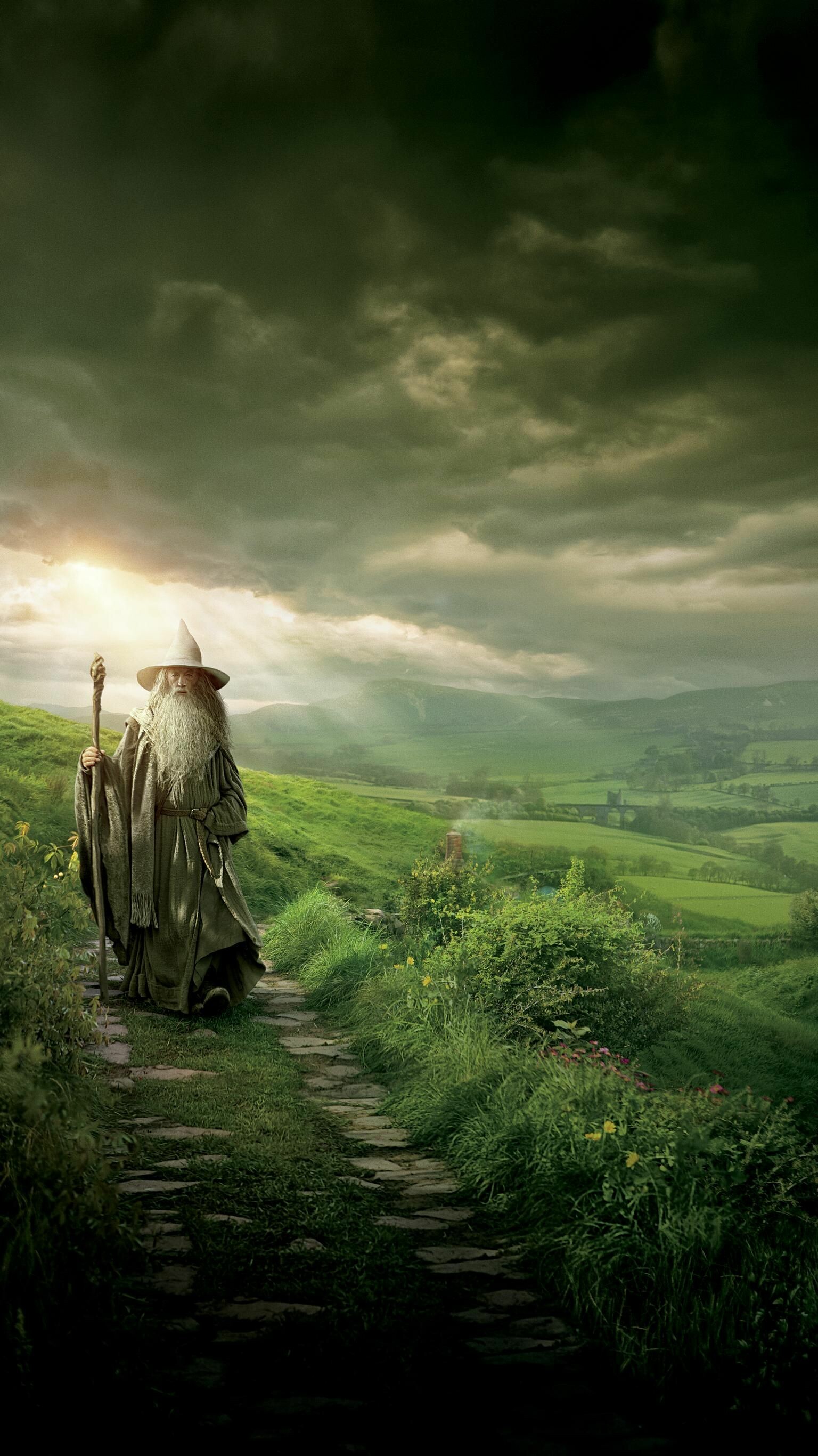 Hobbit wallpaper, Middle-earth, Lord of the Rings, Fantasy realm, 1540x2740 HD Phone