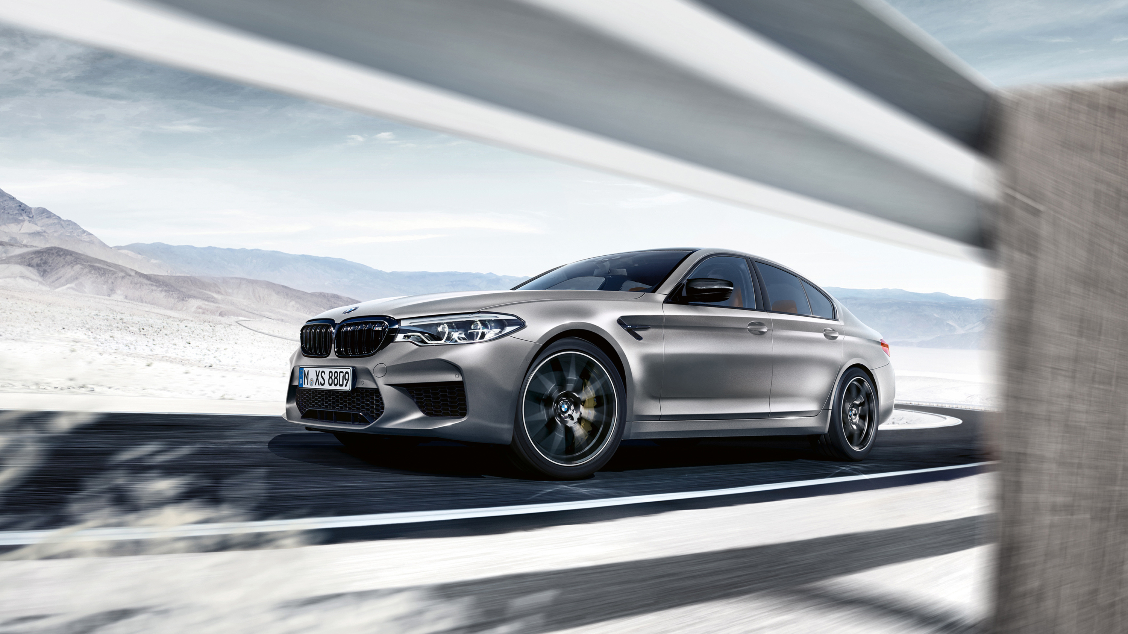 Cars, Desktop wallpapers, BMW M5 competition, 2018, 3840x2160 4K Desktop