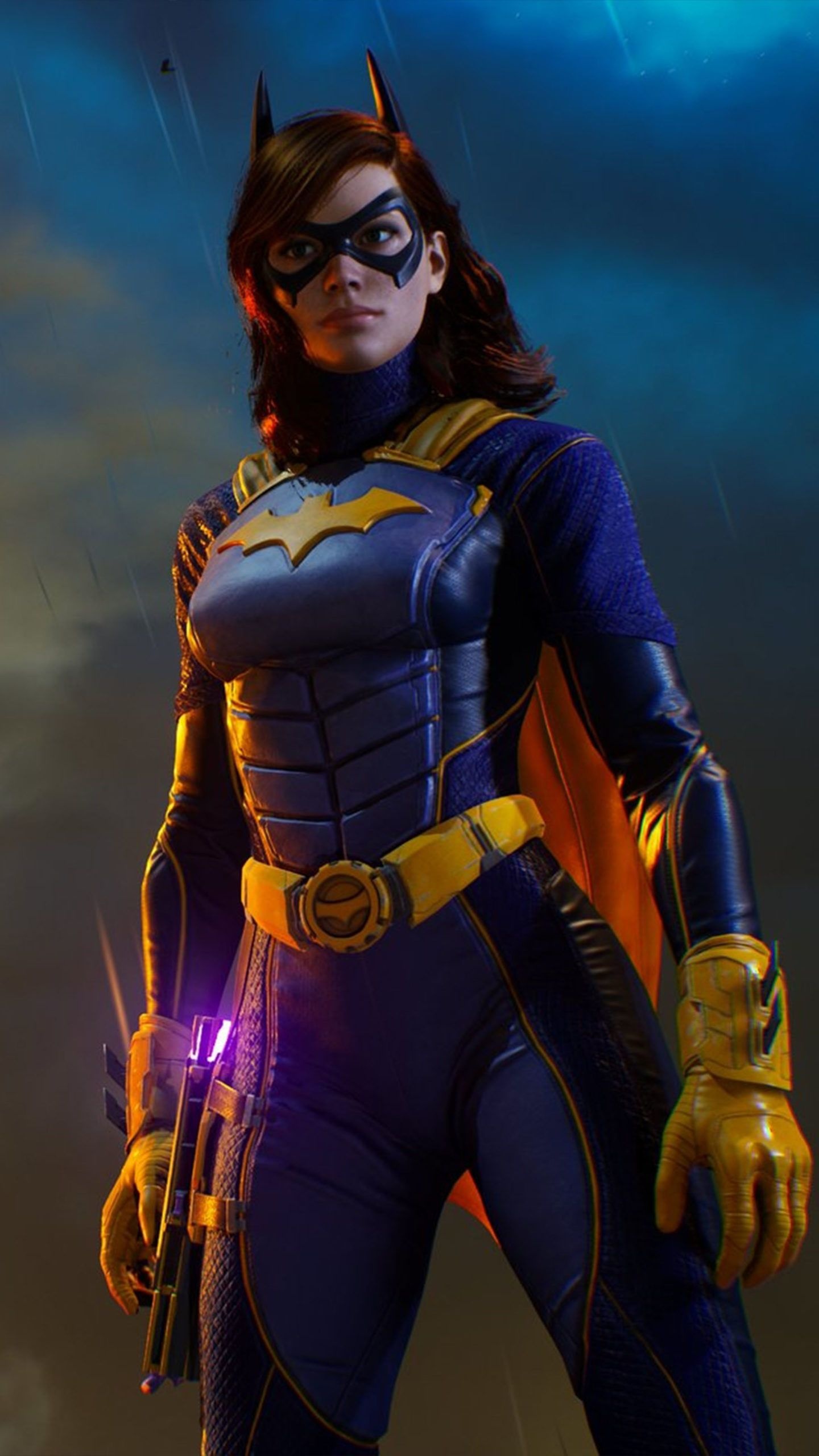 Batgirl's debut, Gotham Knights game, Mobile wallpaper, DC Comics fans, 1440x2560 HD Phone