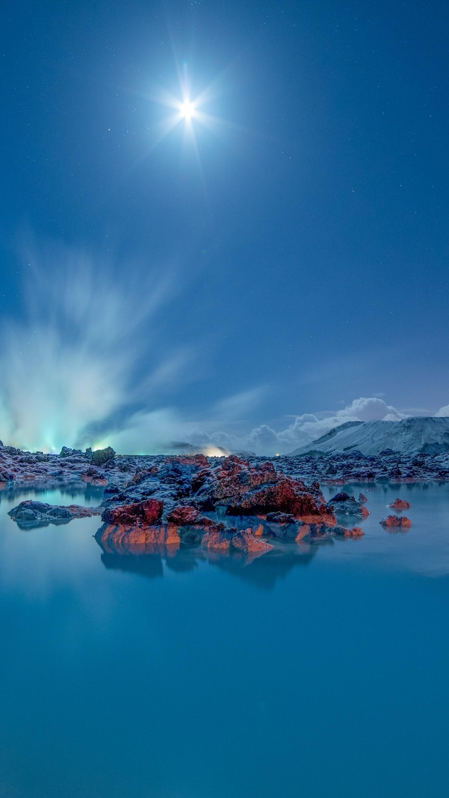 Blue Lagoon, Iceland, Travels, Phone wallpapers, 1440x2560 HD Phone