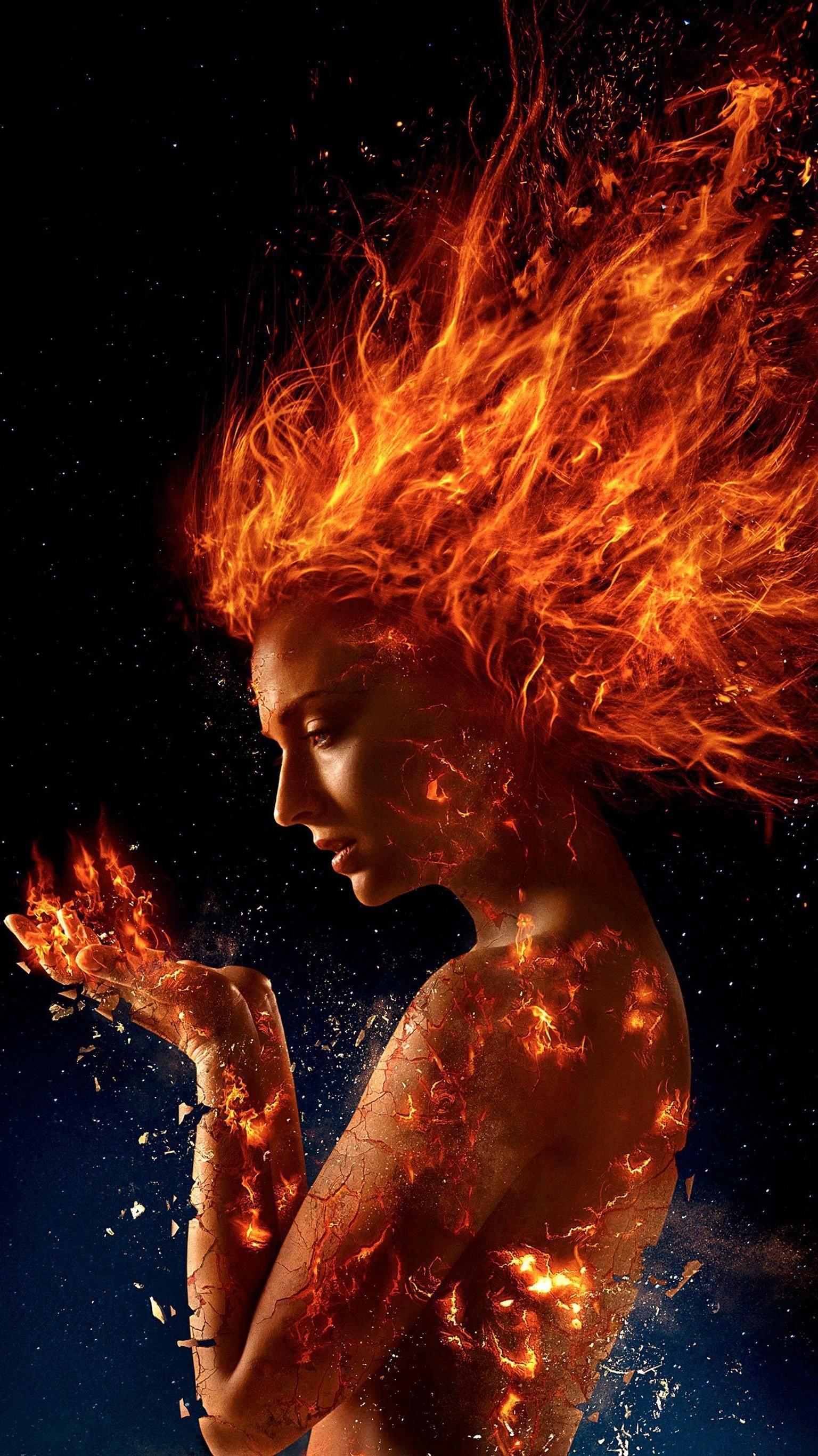 Dark Phoenix, X Man, 1540x2740 HD Phone