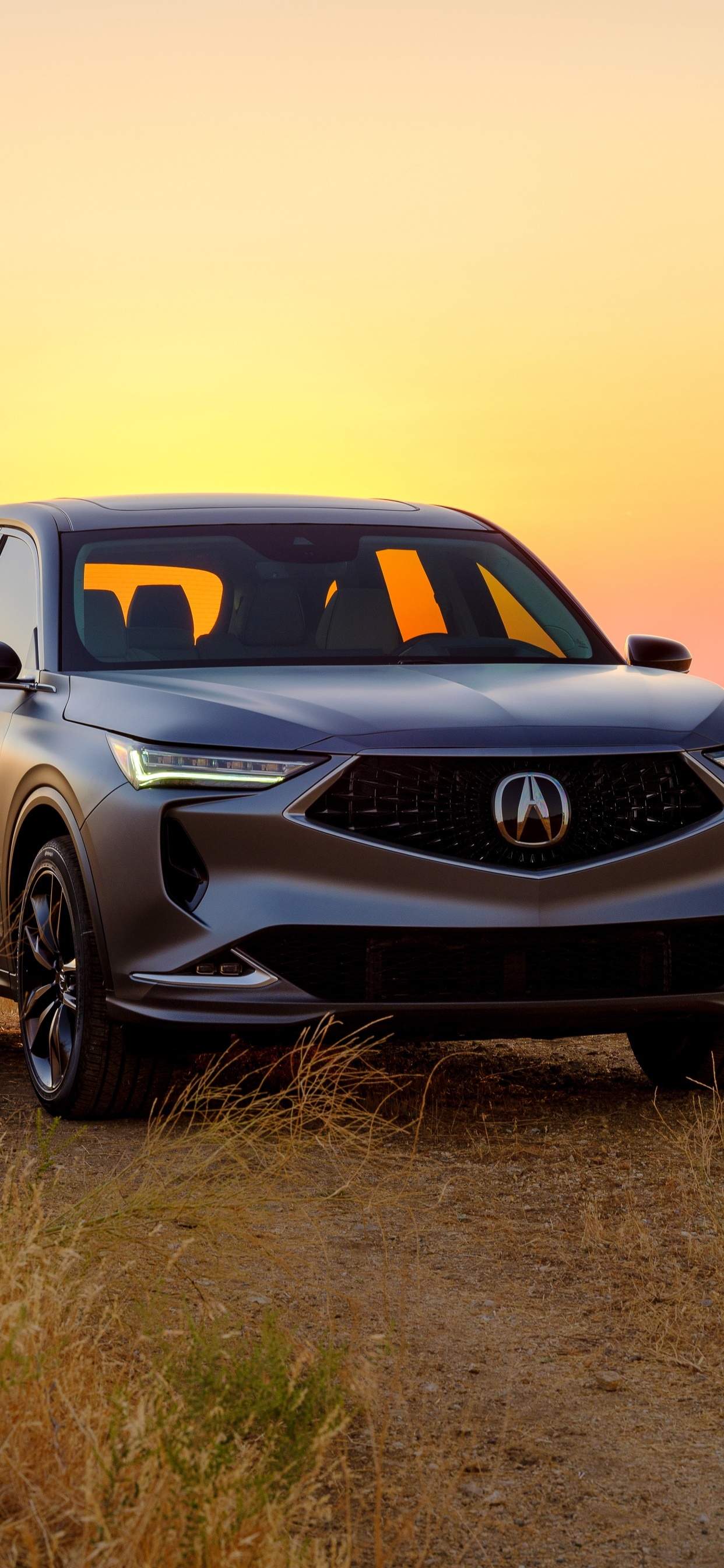 Acura MDX prototype wallpaper, Sunset, 2020, Cars, 1250x2690 HD Phone