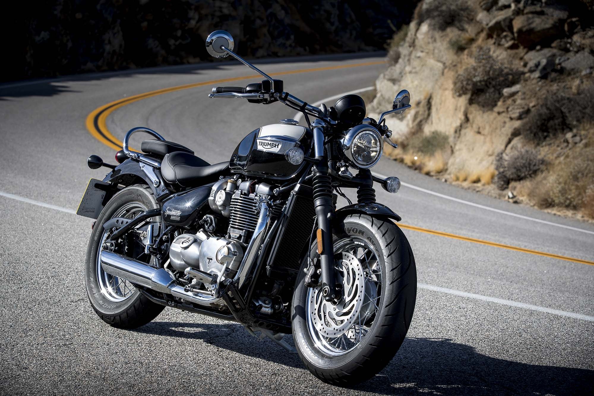 Triumph Speedmaster, 2018 model, Asphalt and rubber review, 2000x1340 HD Desktop