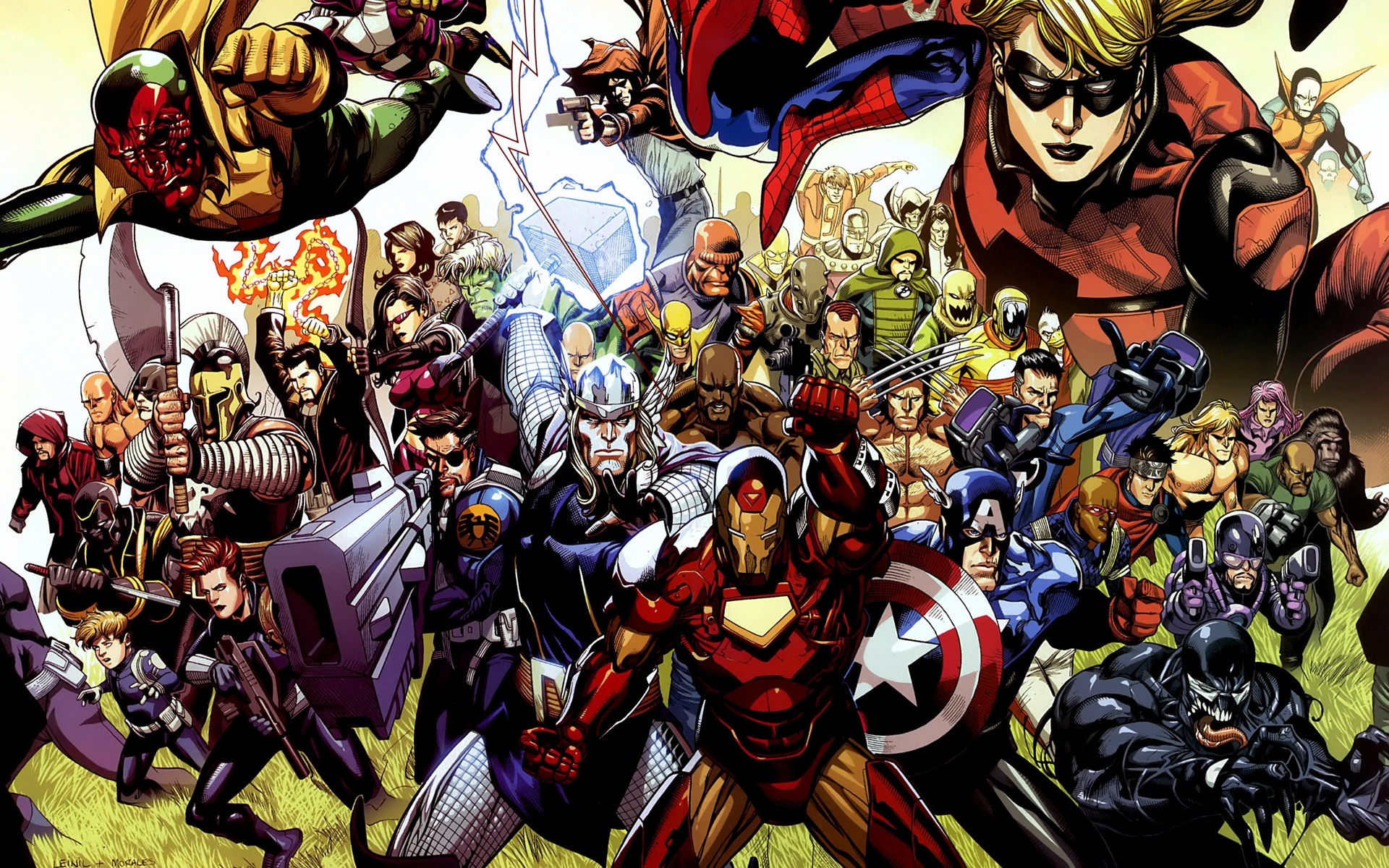 Marvel Comics, Desktop wallpaper, 1920x1200 HD Desktop