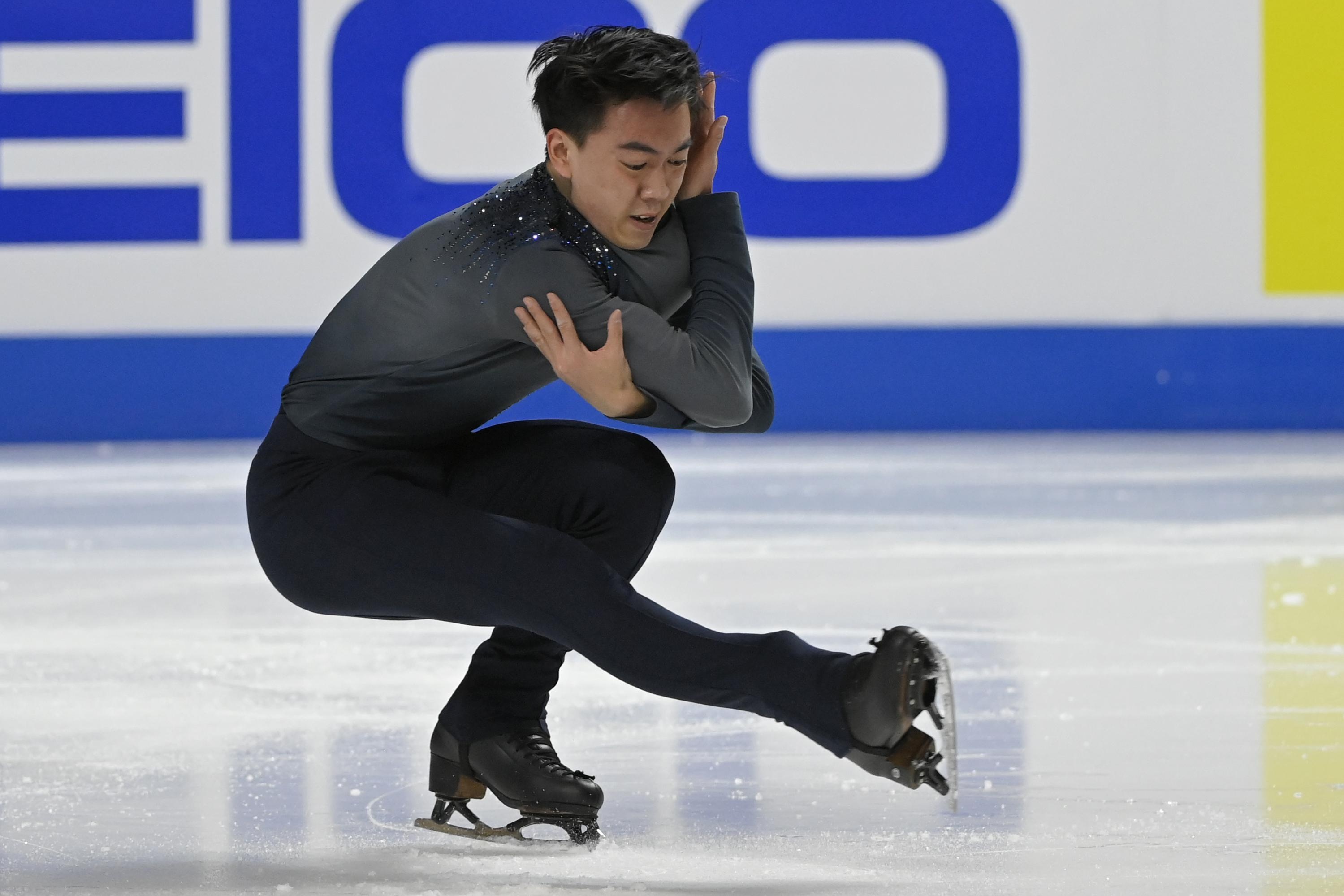 Vincent Zhou, Olympic rise, Perfect timing, AP news, 3000x2000 HD Desktop