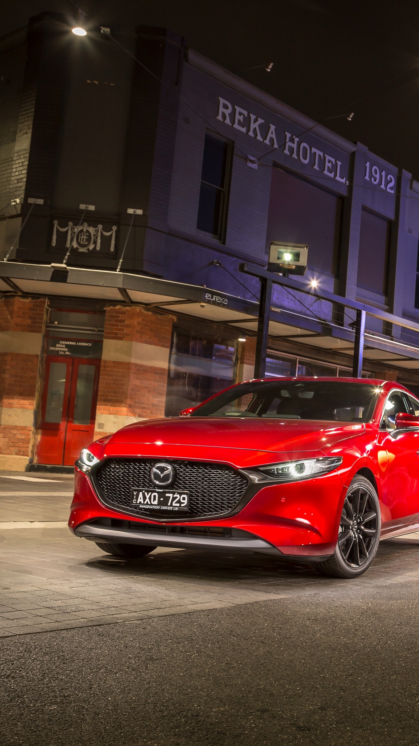 Mazda 3, Geneva Motor Show, 2019 model, Cars and bikes, 1440x2560 HD Phone