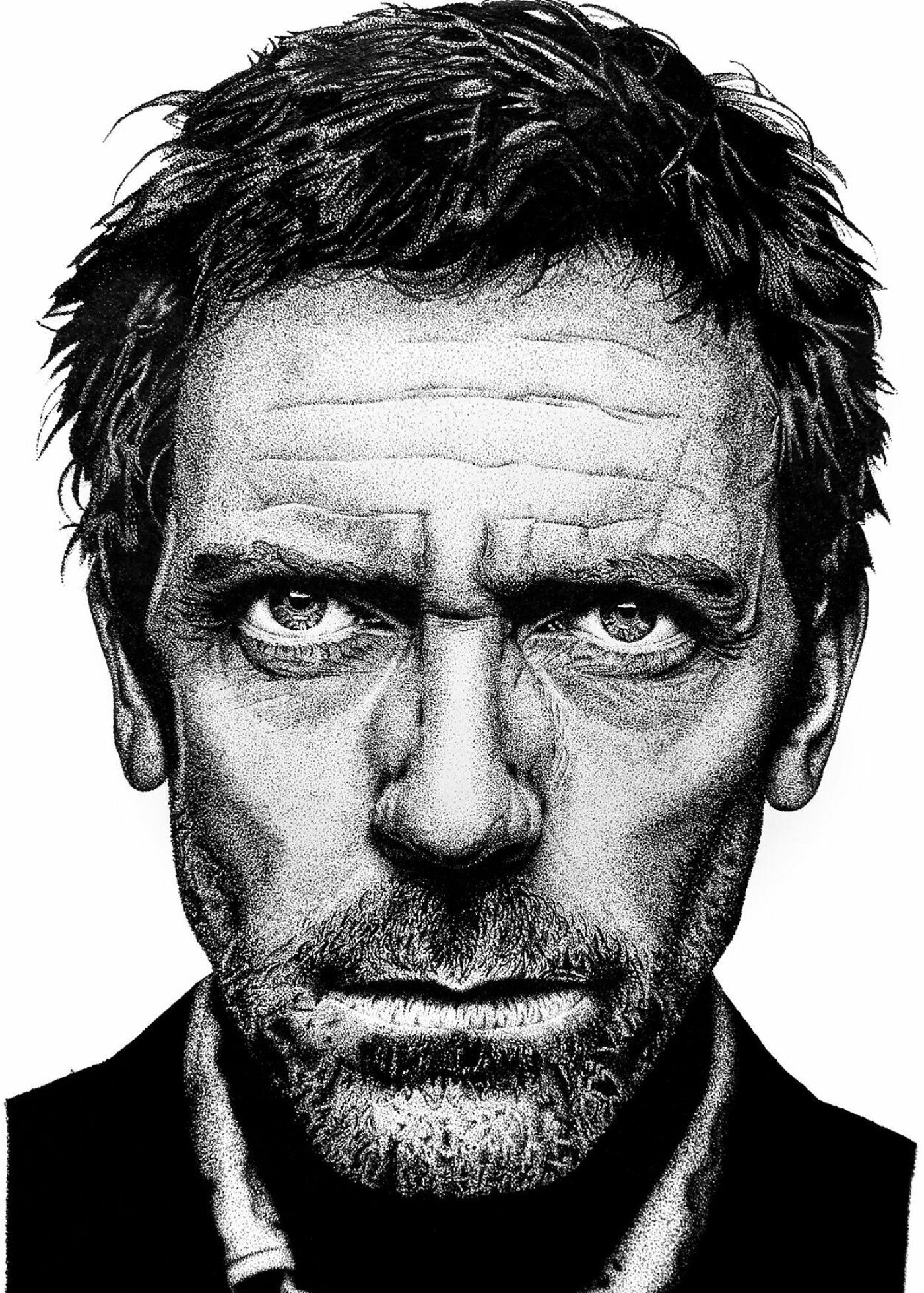 House M. D. (TV shows), Fanart, Drawing, Nankin, 1400x1960 HD Phone