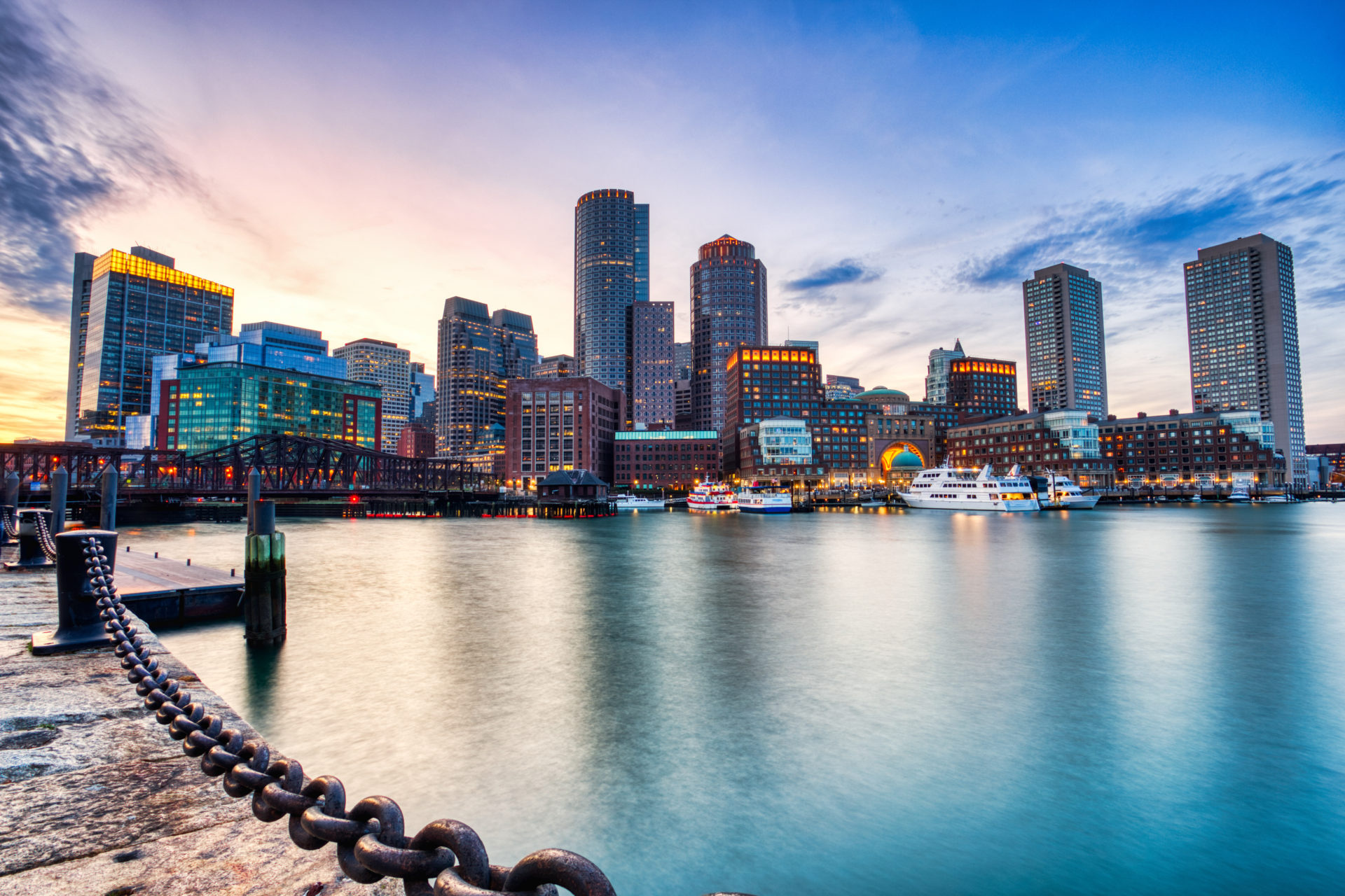 Boston Skyline, Travels, Vaco with you, Massachusetts pride, 1920x1280 HD Desktop