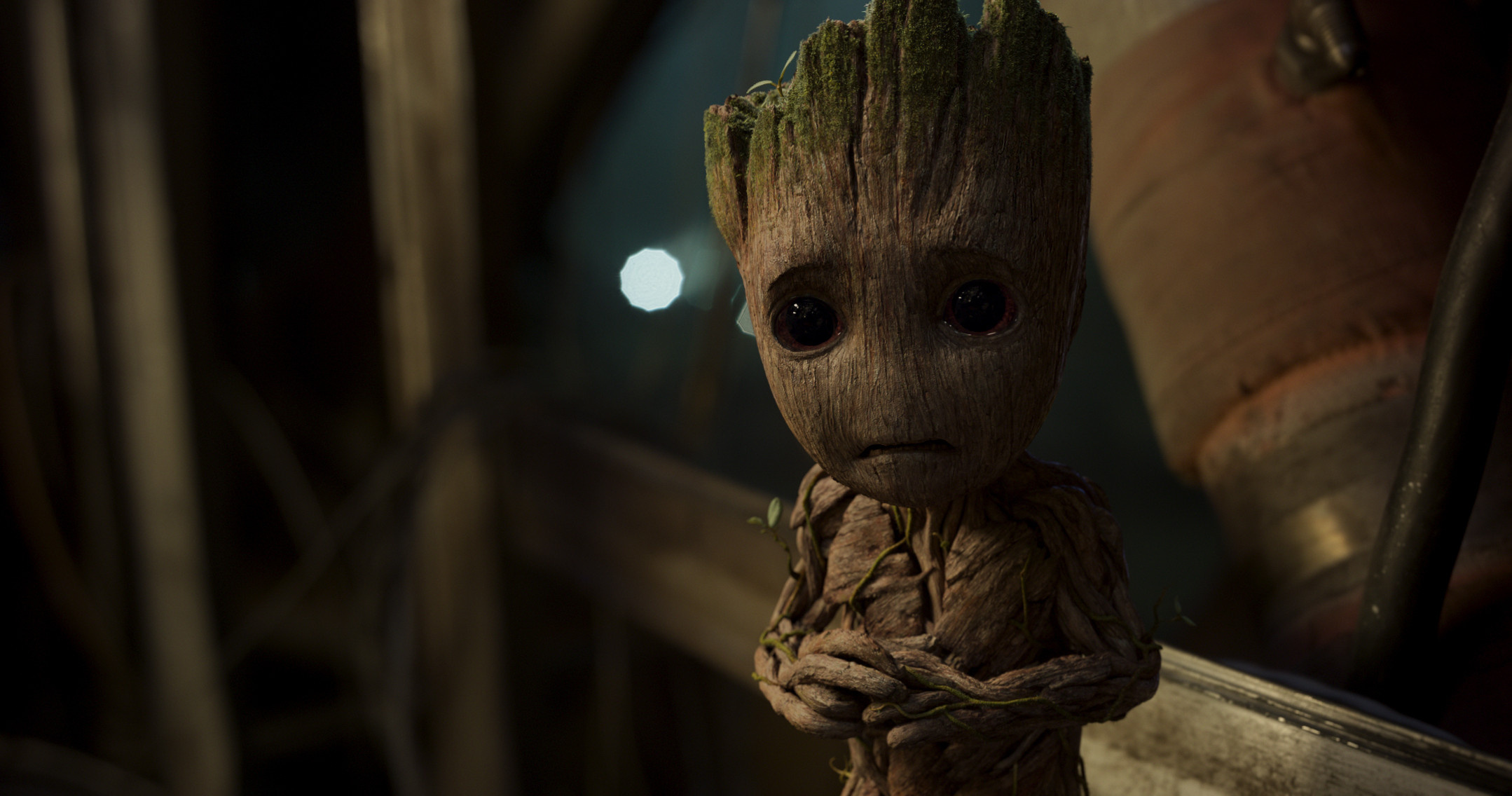 Galactic guardian, Baby Groot wallpaper, Guardians of the Galaxy, Superhero movie, 2160x1140 HD Desktop