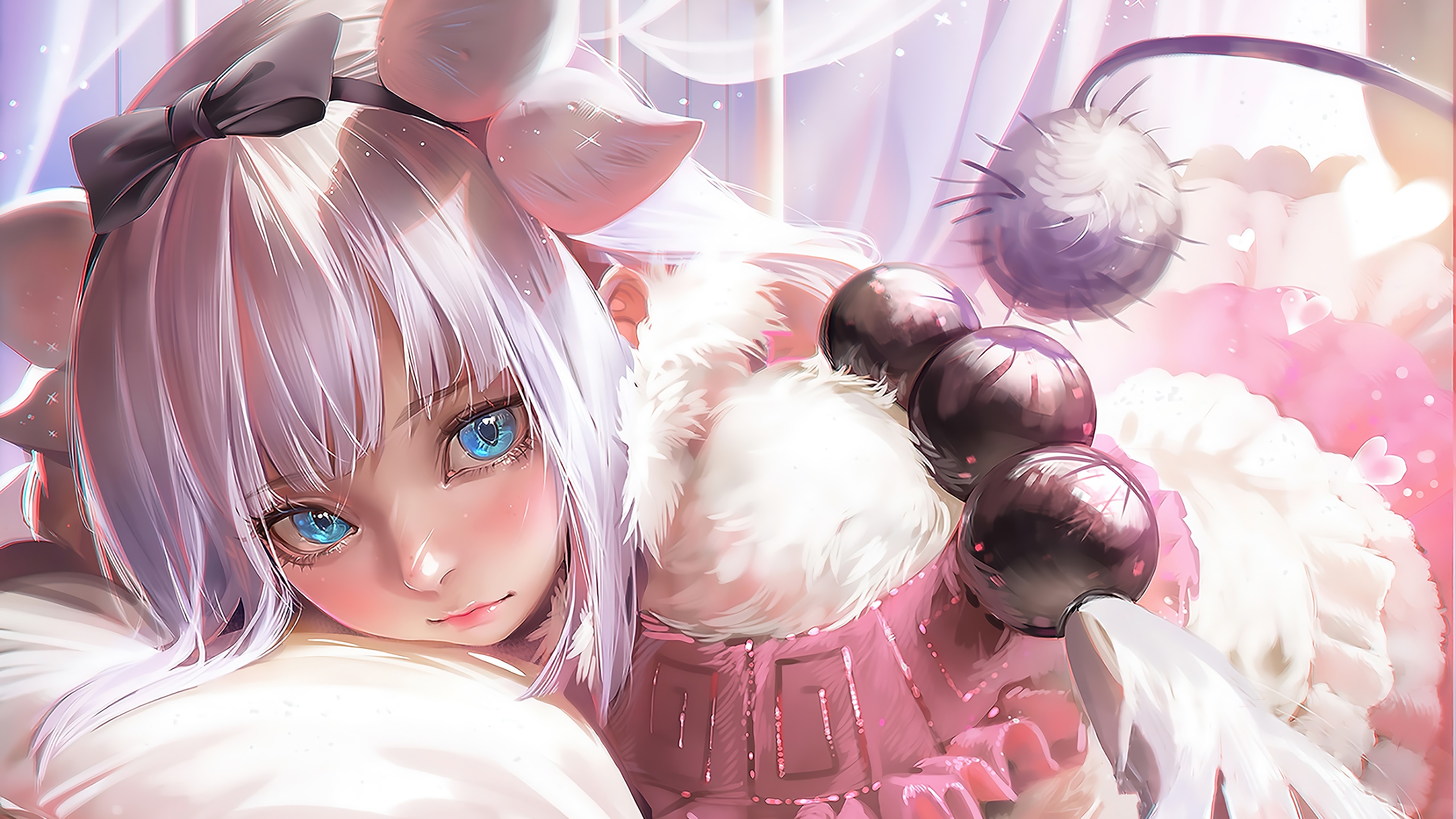 Kanna Kamui, Cute Computer Wallpaper, 3840x2160 4K Desktop