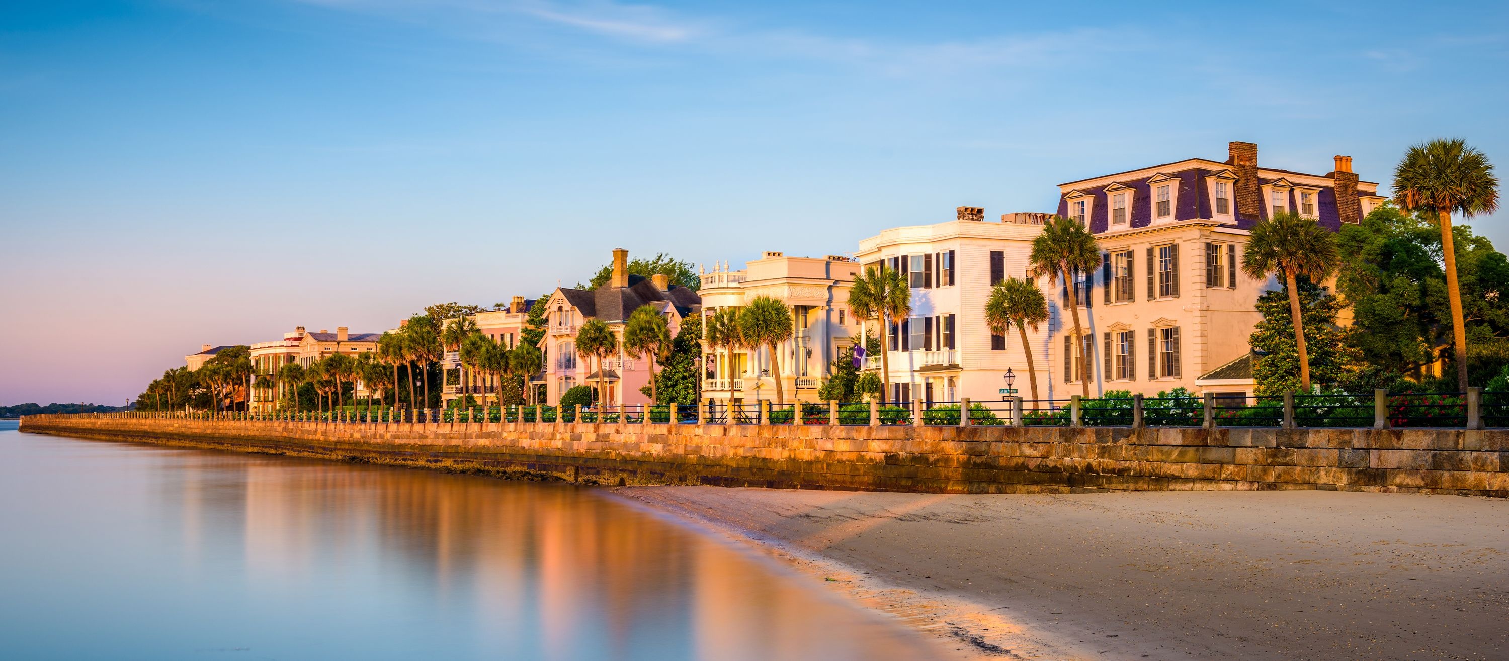 Charleston(South Carolina), Southern travel, Canusa, 3000x1320 Dual Screen Desktop