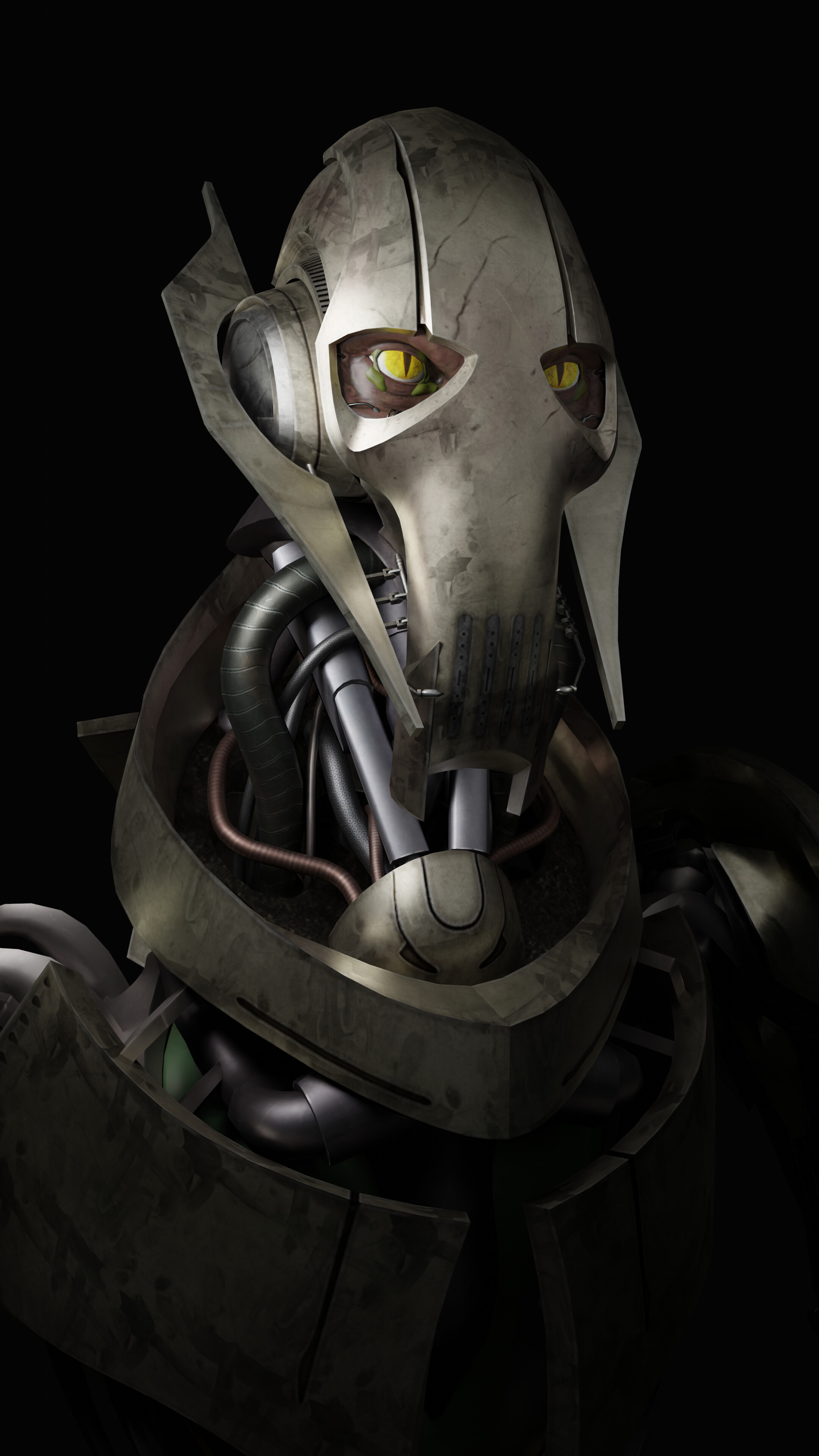 General Grievous, OC wallpapers, Star Wars character, High definition, 2160x3840 4K Phone