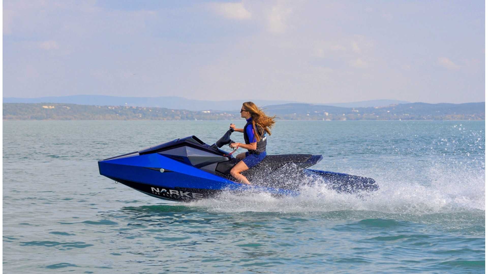 Electric jet ski, Futuristic bliss, Eco-friendly ride, Innovative technology, 1920x1080 Full HD Desktop