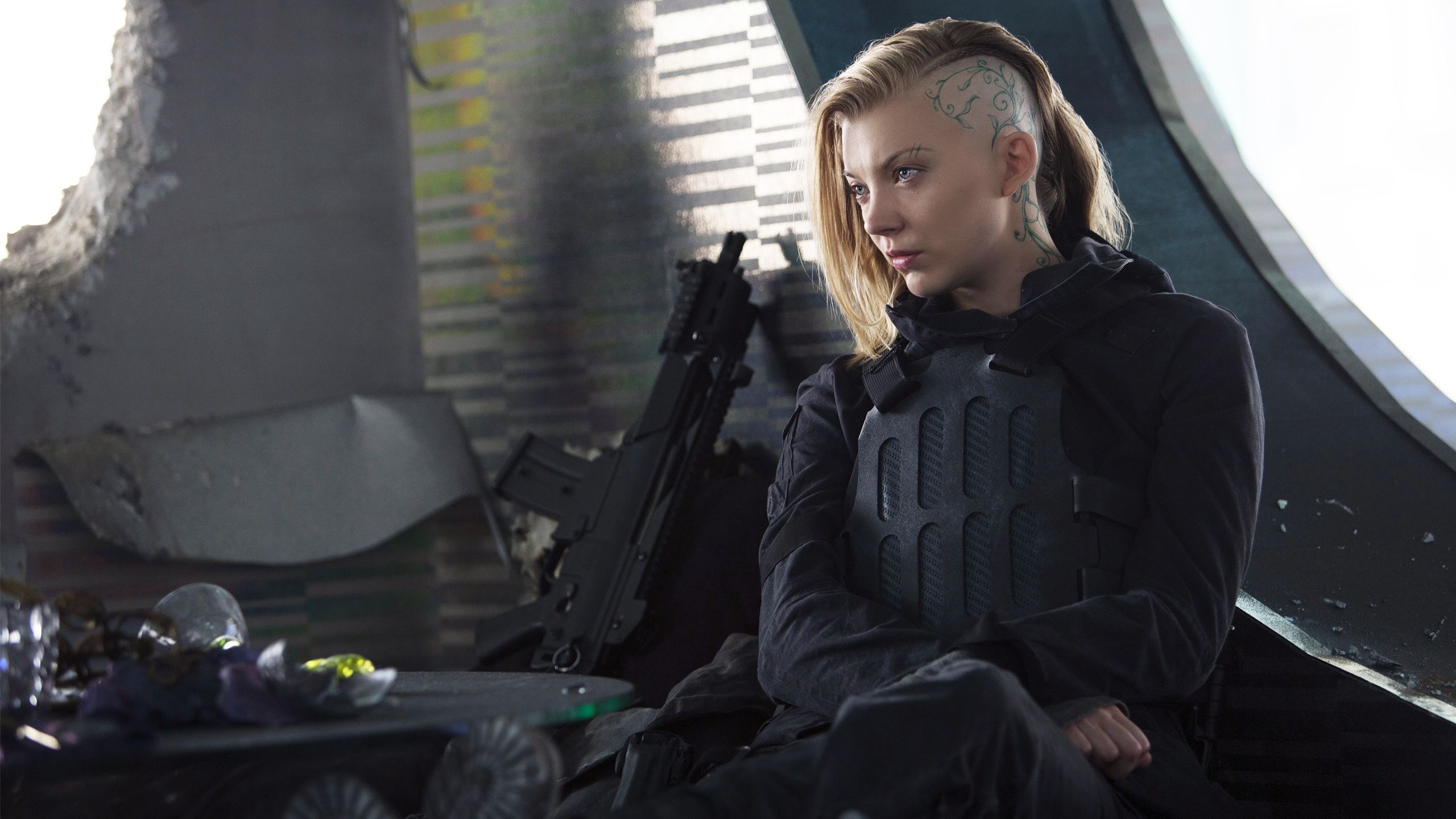 Natalie Dormer, Mockingjay, HD wallpapers, Hunger Games, 2560x1440 HD Desktop