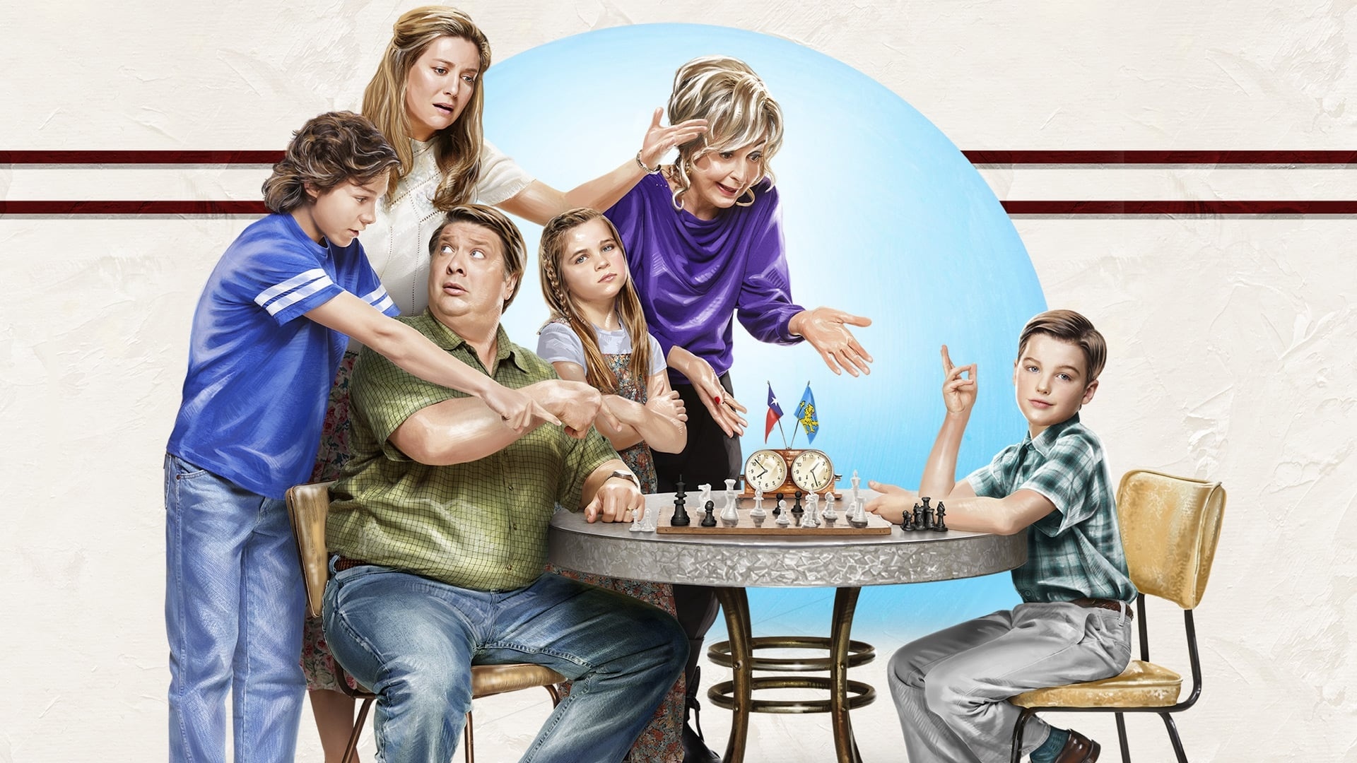 Young Sheldon, Backdrops, TV series, Comedy, 1920x1080 Full HD Desktop