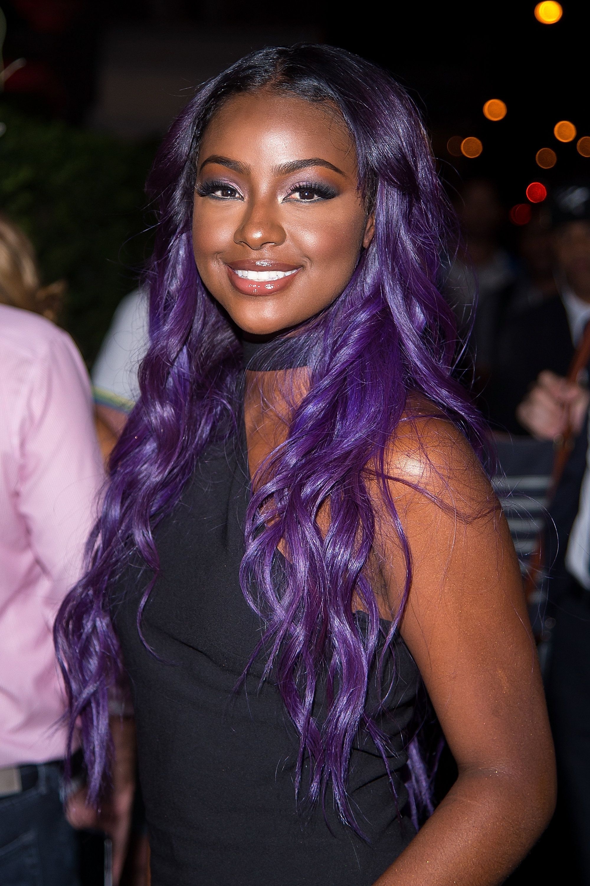 Justine Skye, Purple braids, Festival season, Music, 2000x3000 HD Phone