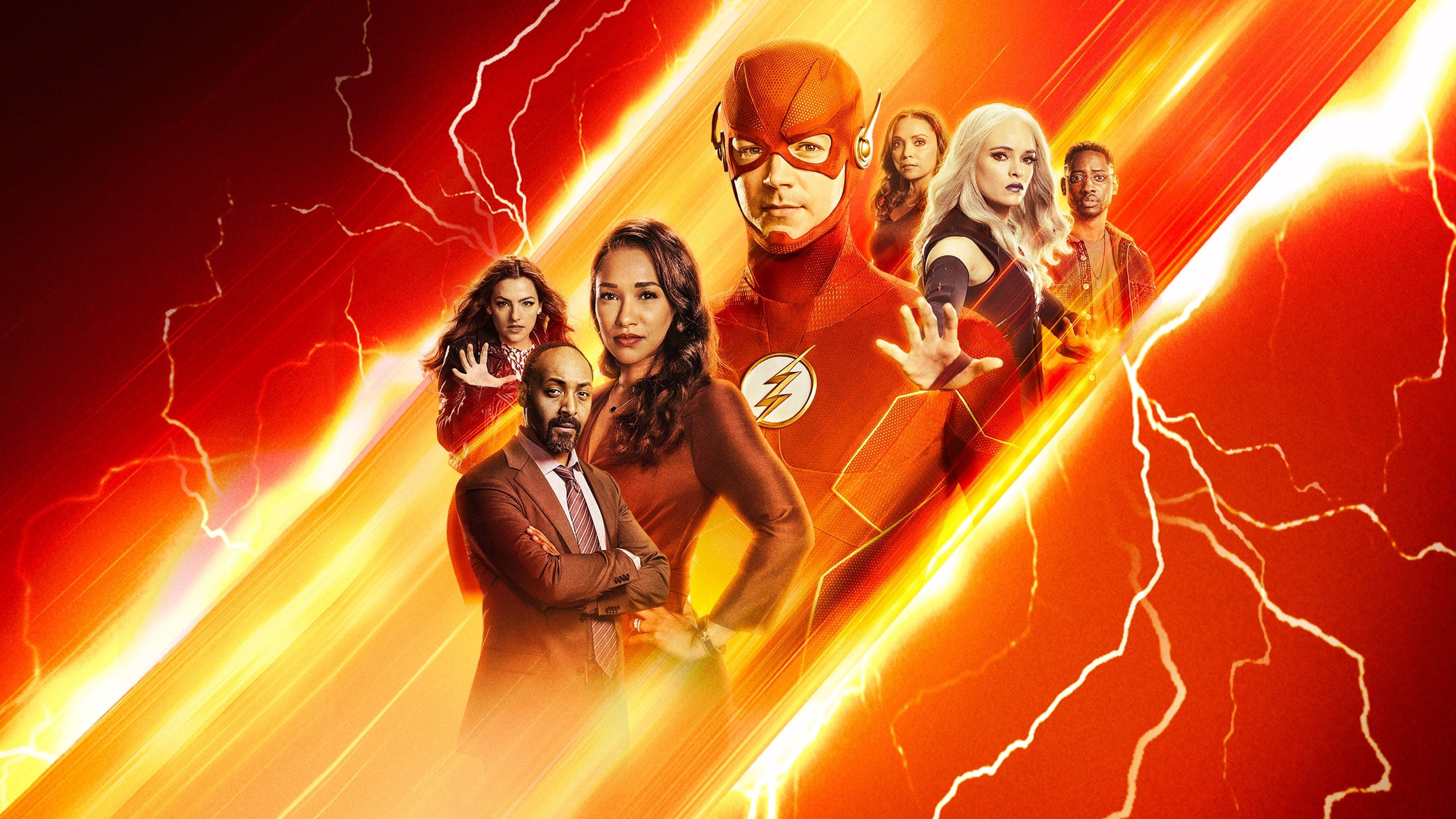 The Flash TV Series, Backdrops from the CW, DC Comics adaptation, Small screen superhero, 3840x2160 4K Desktop