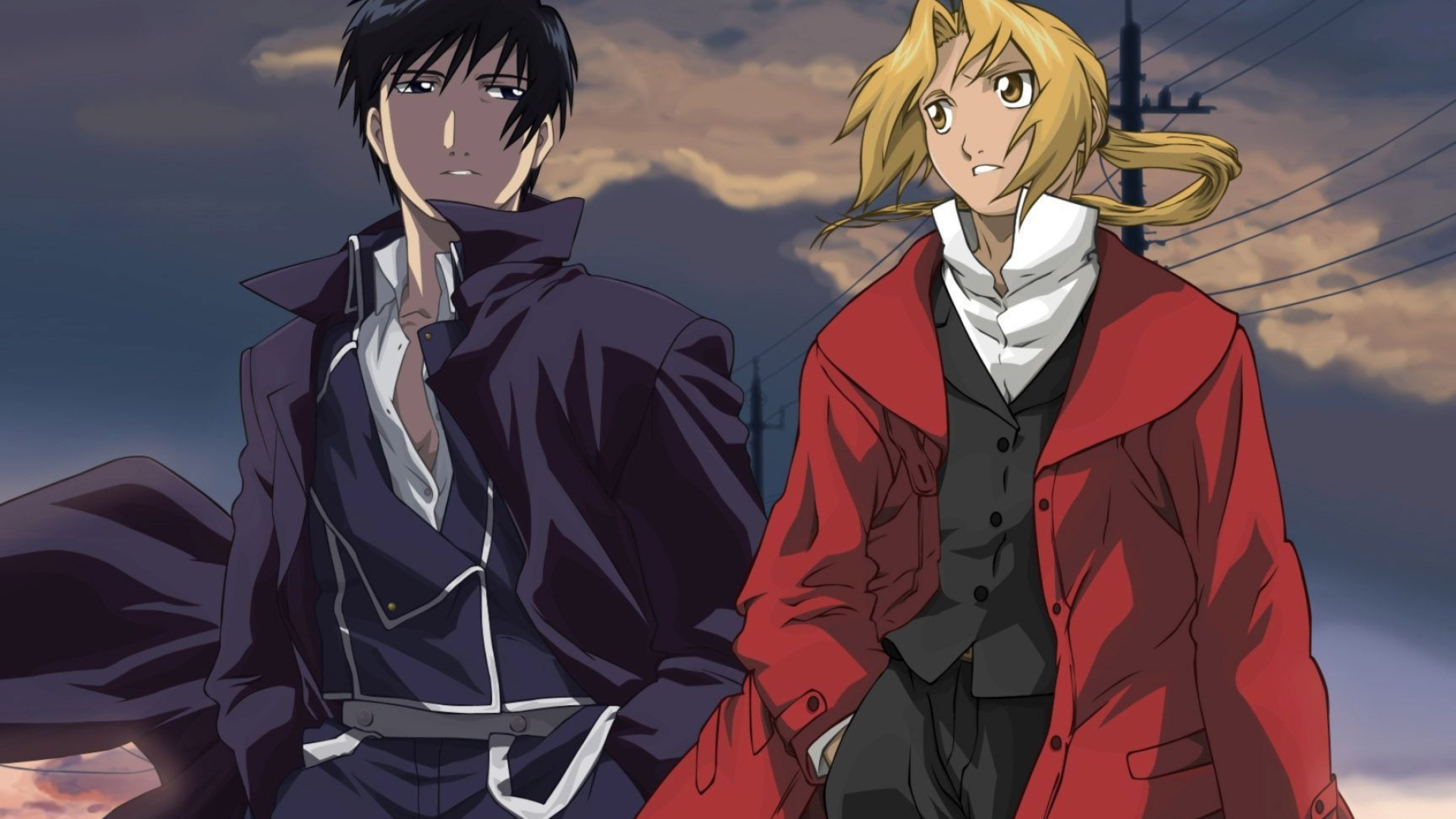 Edward Elric, Anime, Fullmetal Alchemist, Roy Mustang, 1920x1080 Full HD Desktop