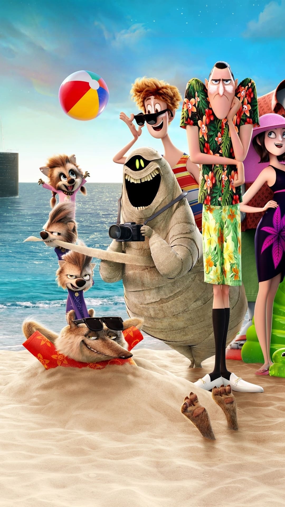 Hotel Transylvania: Transformania, Scary adventures, Animated movie, Monster tale, 1080x1920 Full HD Phone