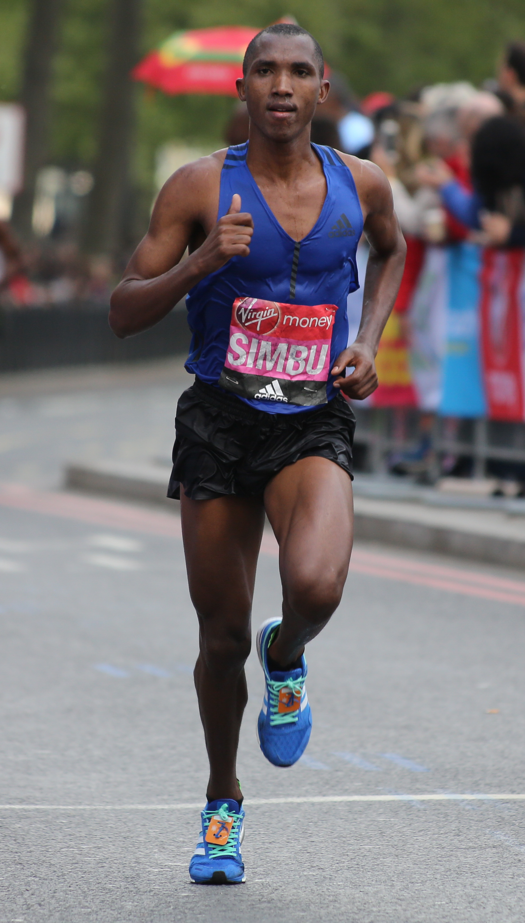 2017 London Marathon, Alphonce Simbu Wallpaper, 1810x3170 HD Phone