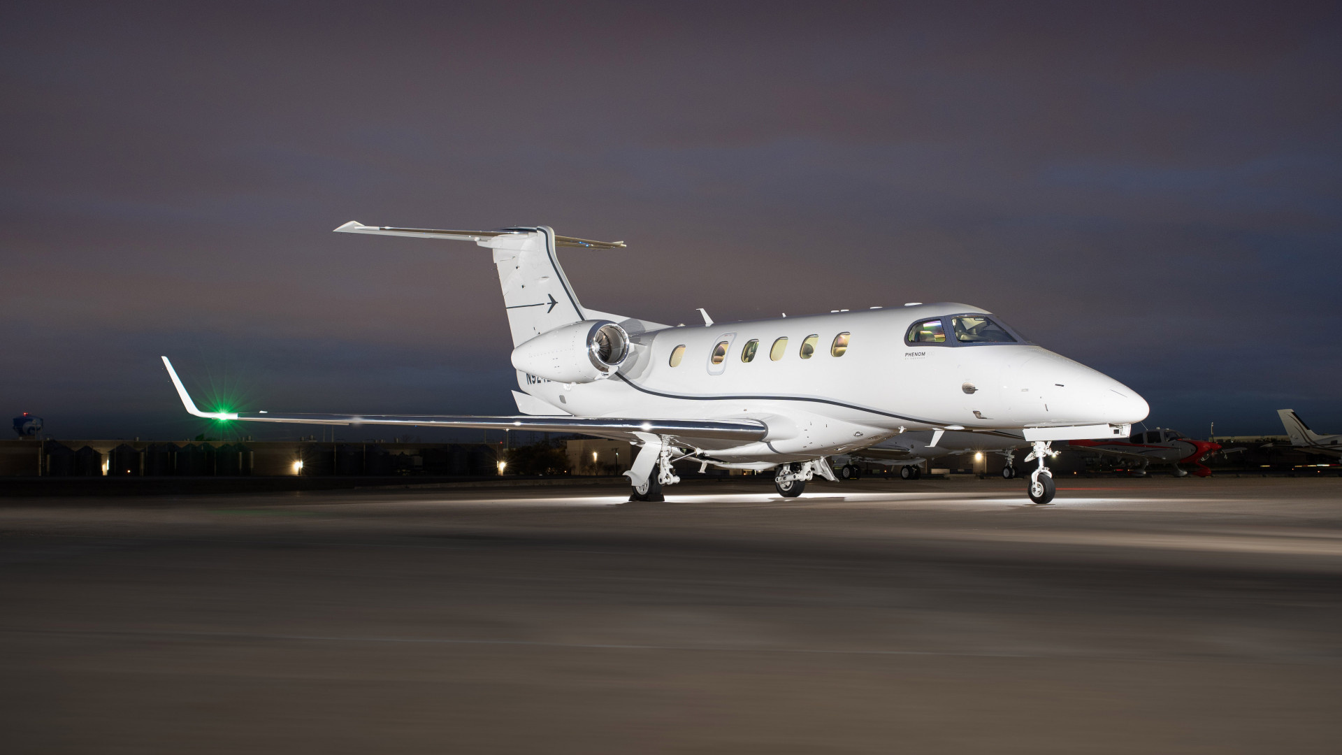 Embraer Phenom, Luxury flying, High-performance jets, Exquisite craftsmanship, 1920x1080 Full HD Desktop