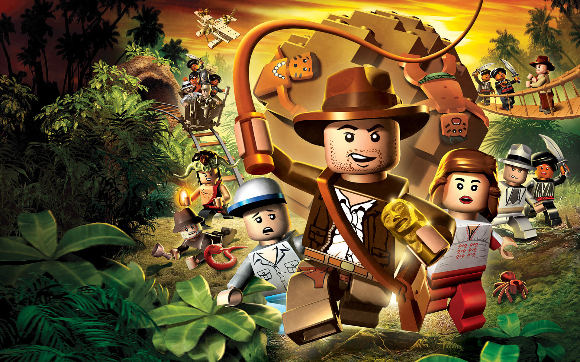 LEGO Indiana Jones 2, Lego Wallpaper, 1920x1200 HD Desktop