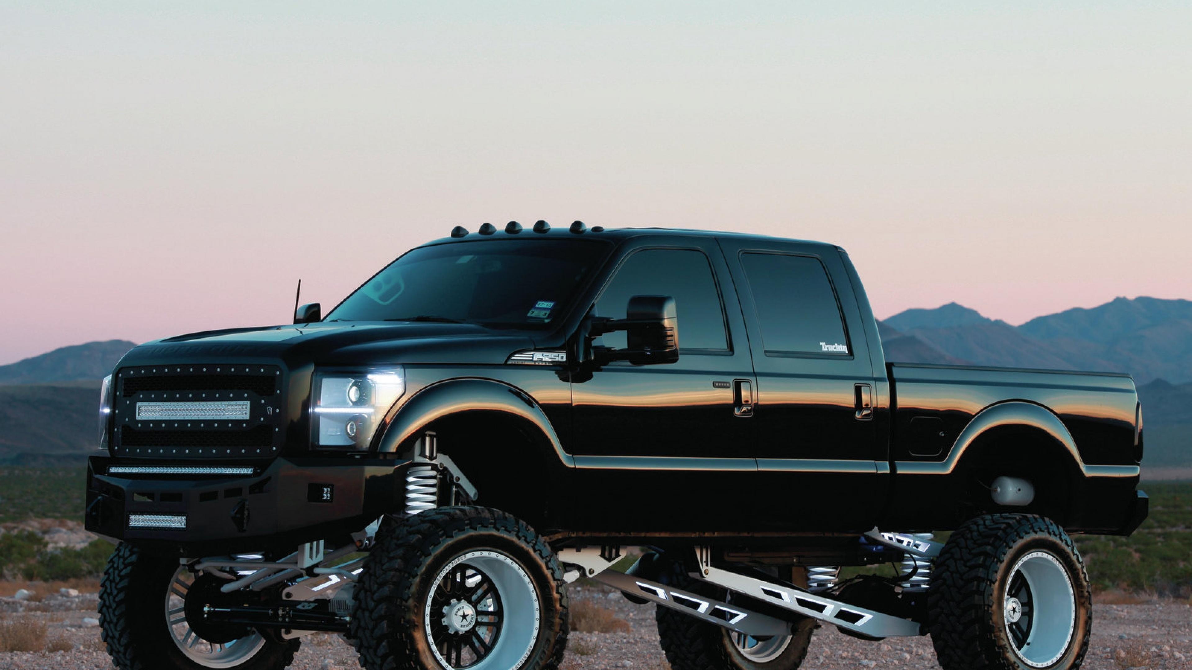 F150 Lifted, Ford Truck Wallpaper, 3840x2160 4K Desktop