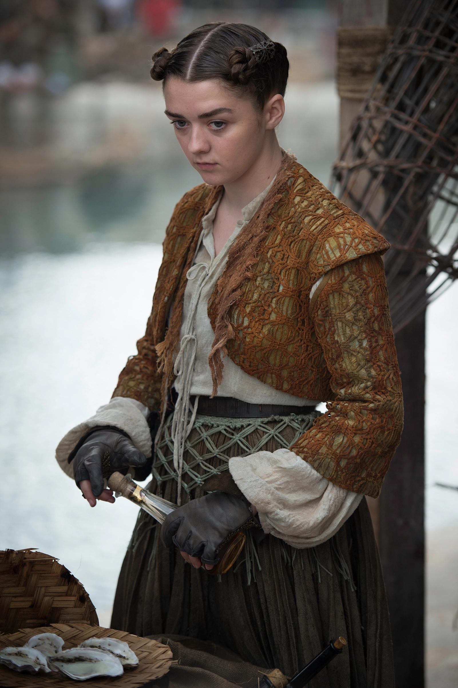 Game of Thrones, Costume evolution, Arya Stark, Photos, 1610x2410 HD Phone