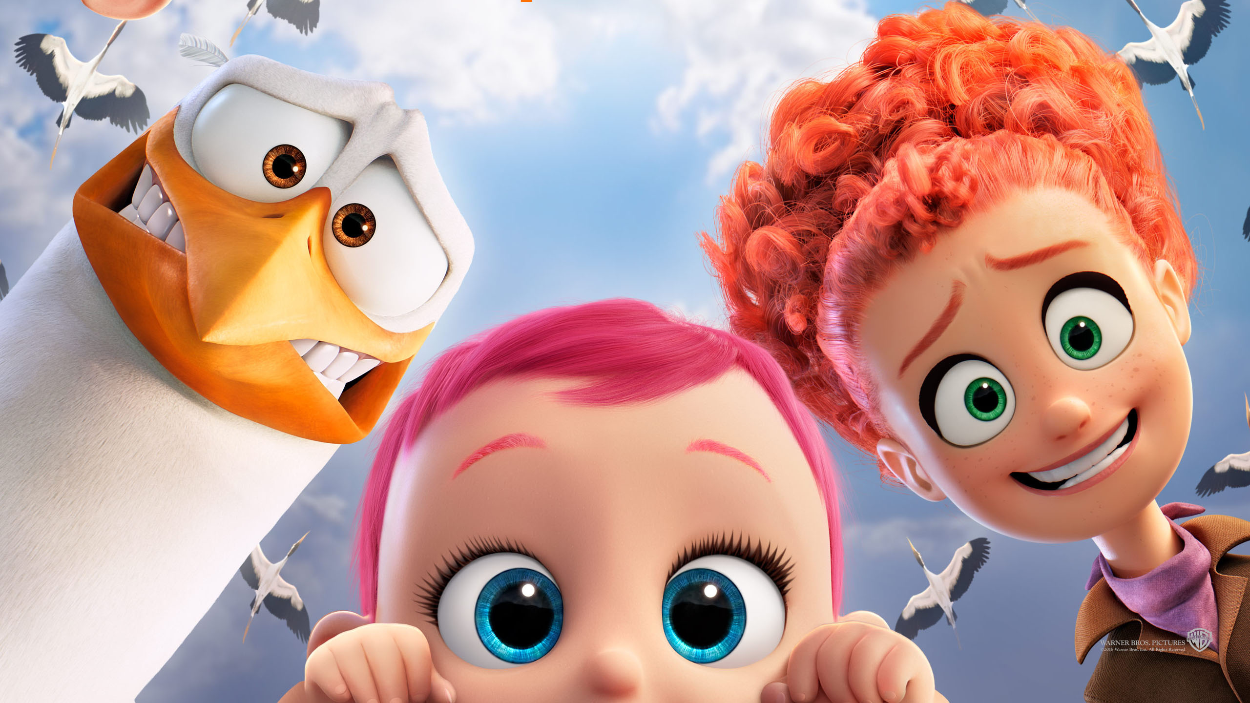 Storks cartoon, HD movie wallpapers, Animated adventure, Memorable scenes, 2560x1440 HD Desktop