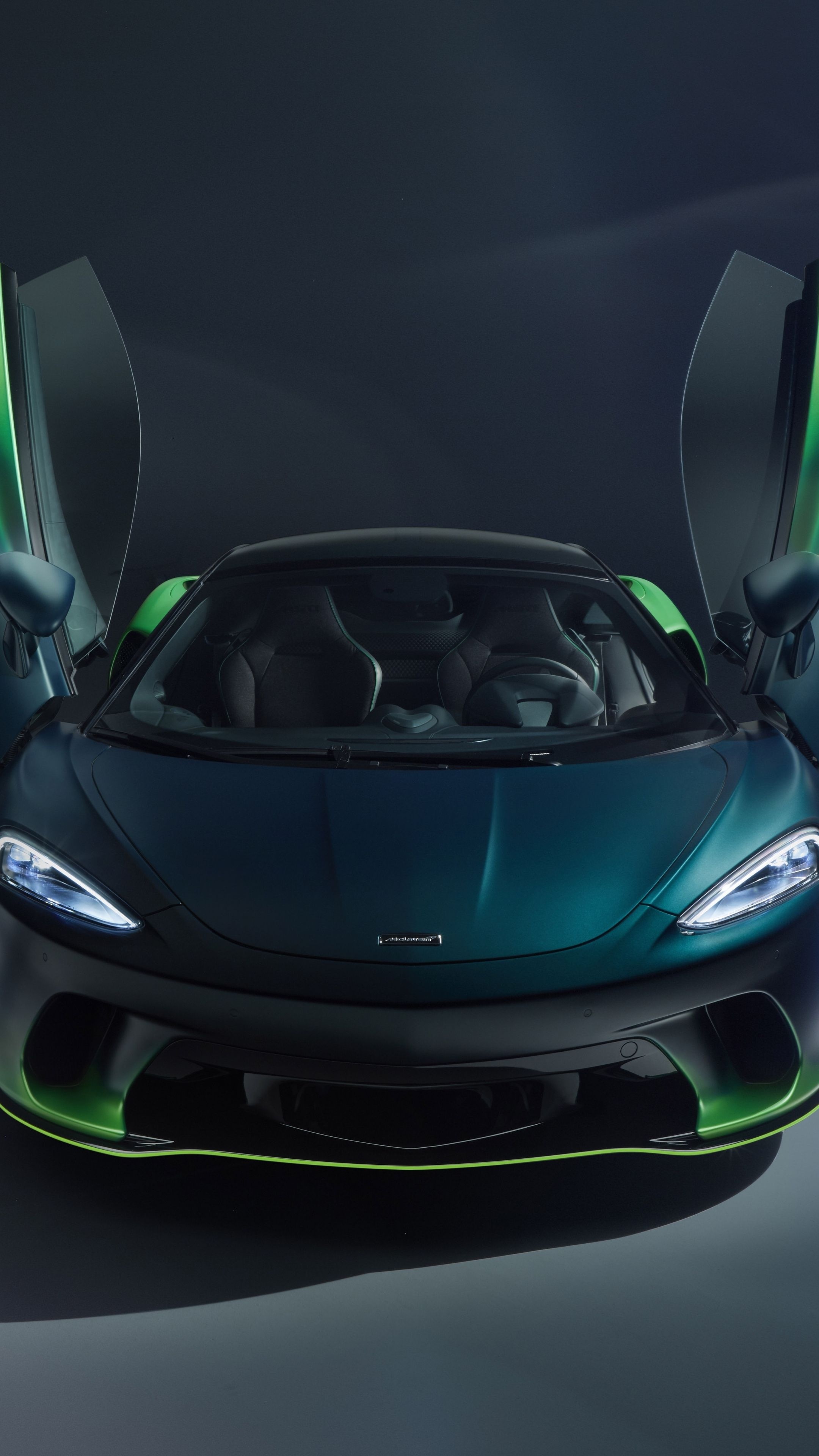 Green McLaren supercar, Striking and vibrant, Unmatched performance, Stand out on the road, 2160x3840 4K Phone