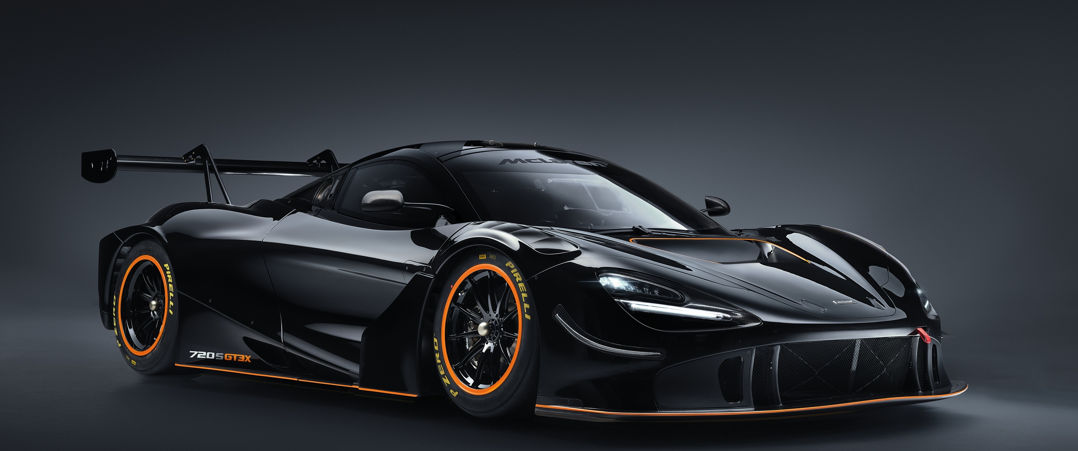 McLaren 720S, Auto, GT3X wallpaper, 2021, 3440x1440 Dual Screen Desktop