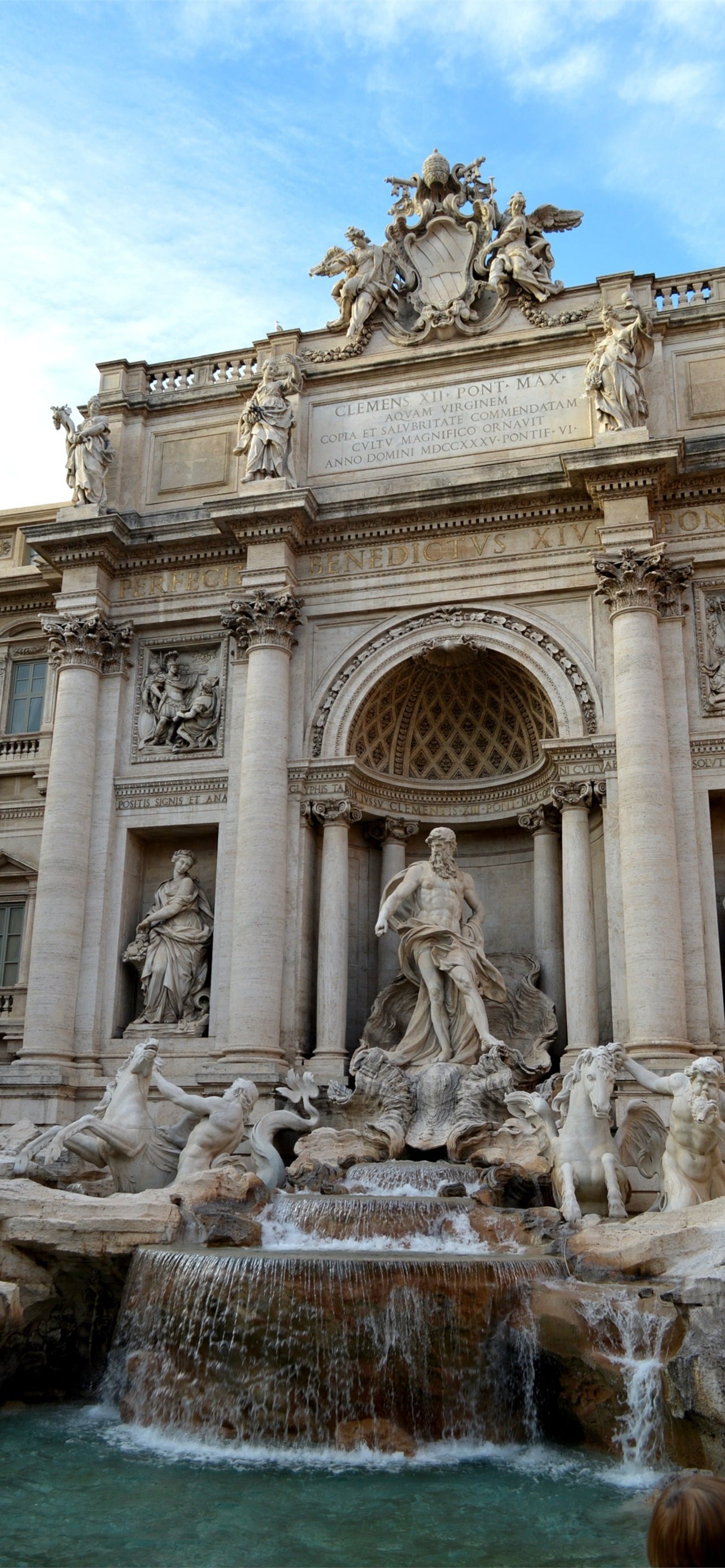 Trevi Fountain iPhone Wallpapers, Best, Travels, 1290x2780 HD Phone