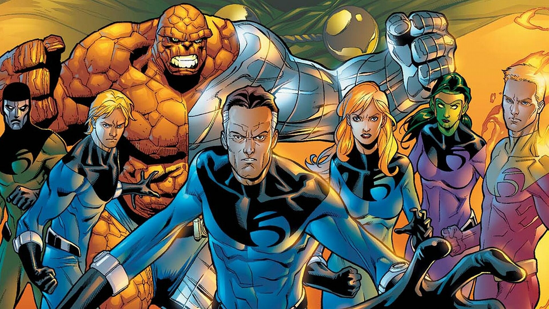 Fantastic Four wallpaper, Superhero team, Iconic characters, Marvel Universe, 1920x1080 Full HD Desktop