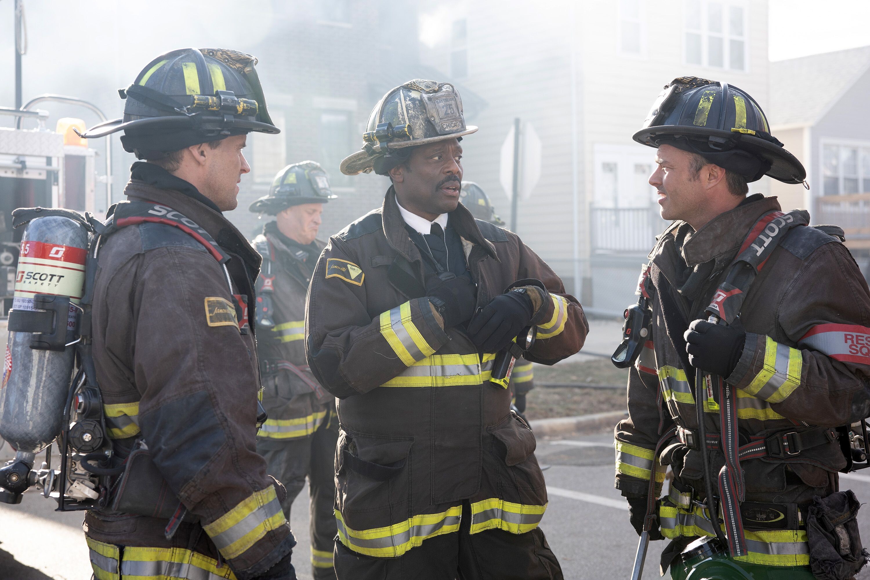 Chicago Fire, Main characters, Season 9, TV series, 3000x2000 HD Desktop