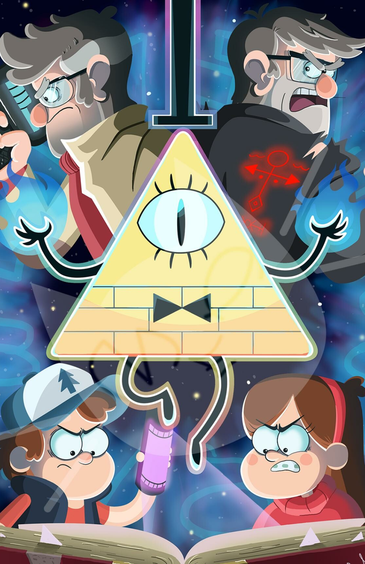 Gravity Falls, Phone Wallpapers, Animation, Gravity Falls, 1250x1920 HD Phone