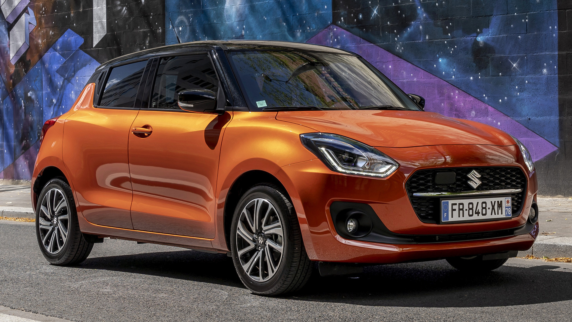 Suzuki Swift, 2020 Suzuki Swift, Hybrid drive, UK wallpapers, 1920x1080 Full HD Desktop