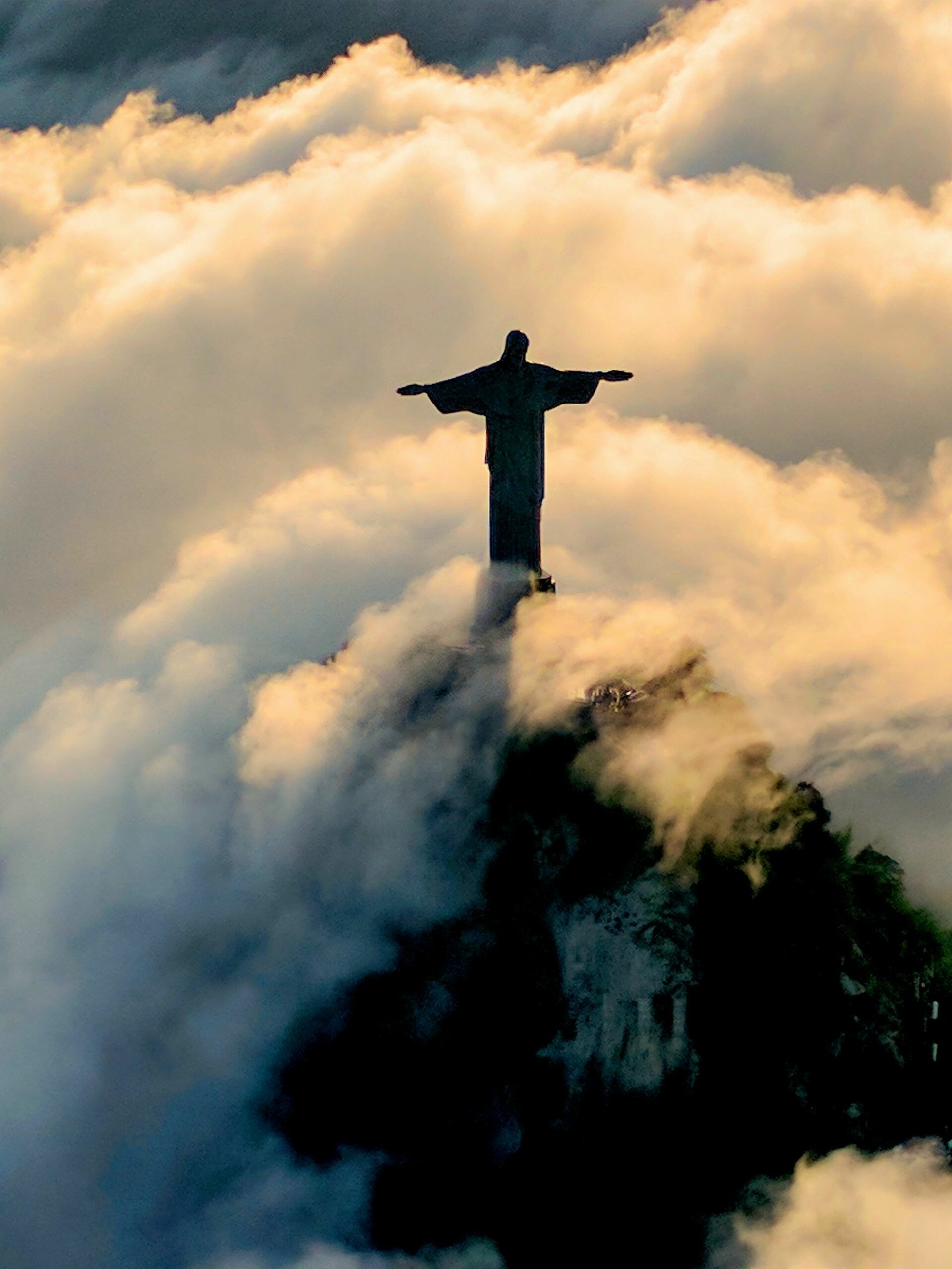 Christ the Redeemer, Seven Wonders Wallpaper, 1920x2560 HD Phone