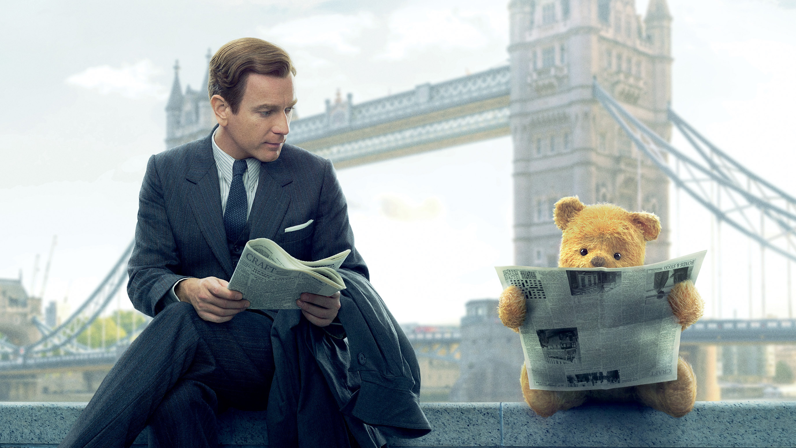 Christopher Robin movie, Movie poster, HD wallpapers, Cinematic experience, 2760x1550 HD Desktop