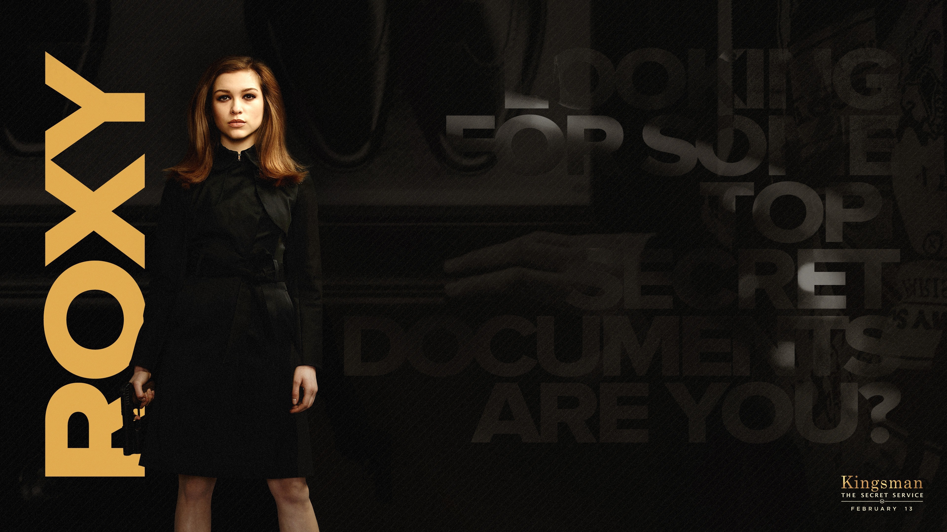 Sophie Cookson in Golden Circle, 4K movie wallpaper, Action-packed film, Kingman sequel, 3840x2160 4K Desktop