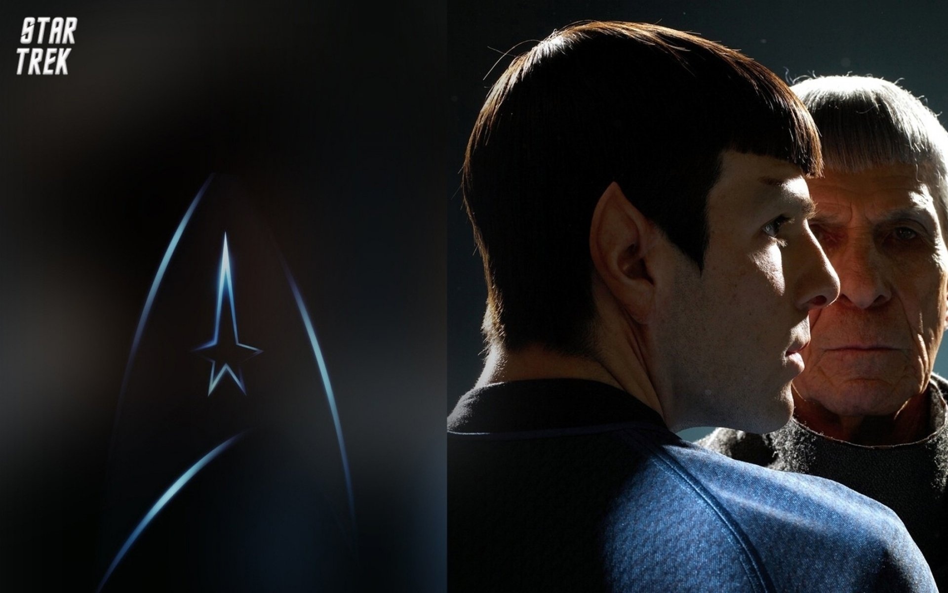 Leonard Nimoy and Zachary Quinto, Spock Wallpaper, 1920x1200 HD Desktop