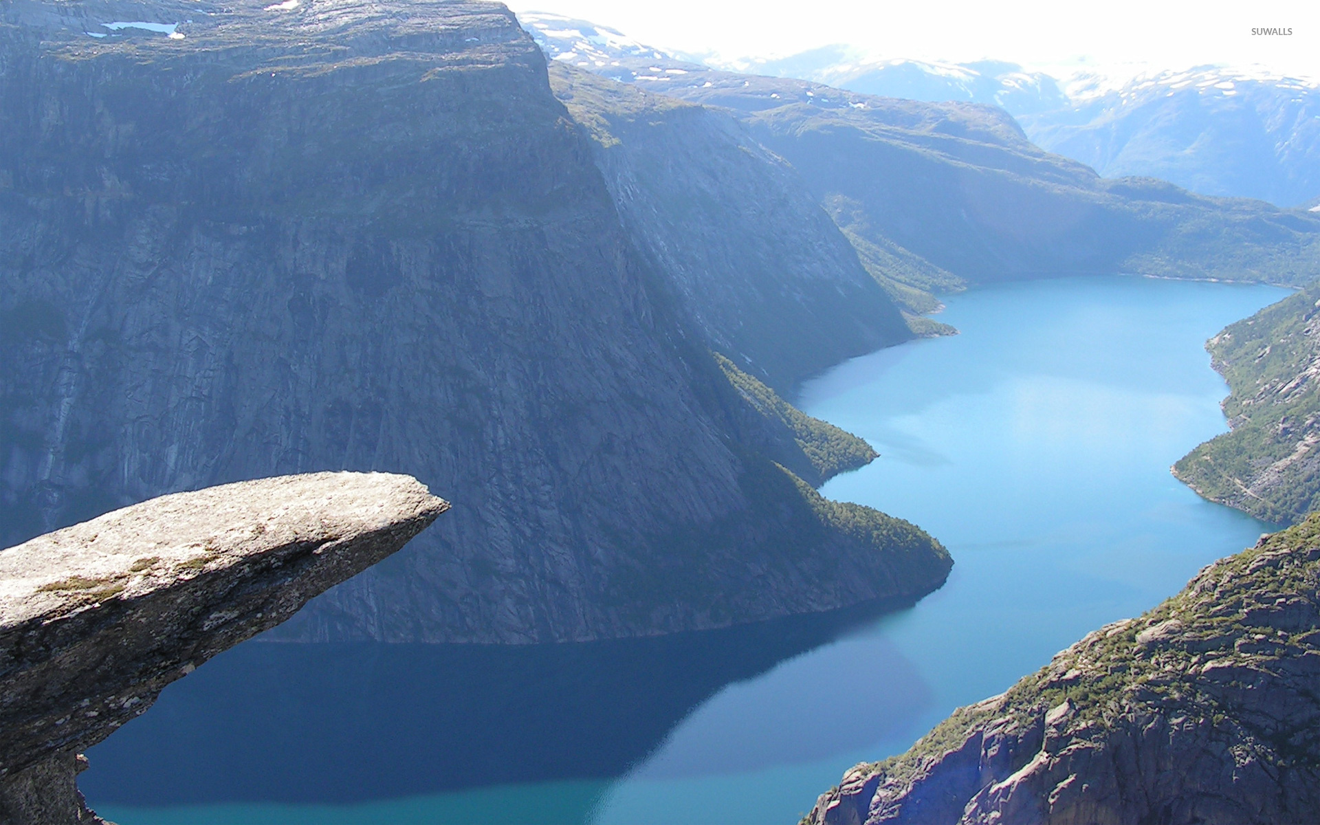 Trolltunga nature wallpaper, Stunning landscape, Serene tranquility, Visual sanctuary, 1920x1200 HD Desktop