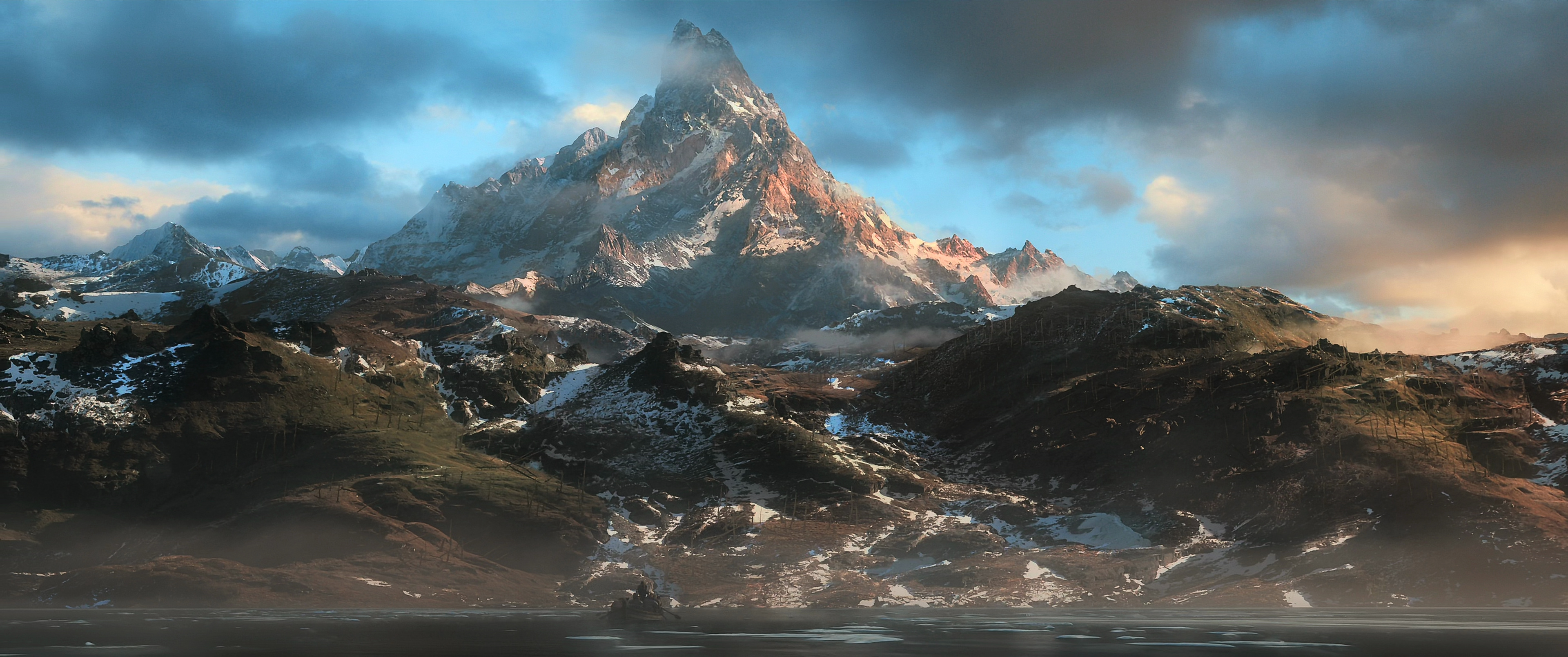 Erebor, Wallpaper resolution, ID1196670, 3840x1610 Dual Screen Desktop