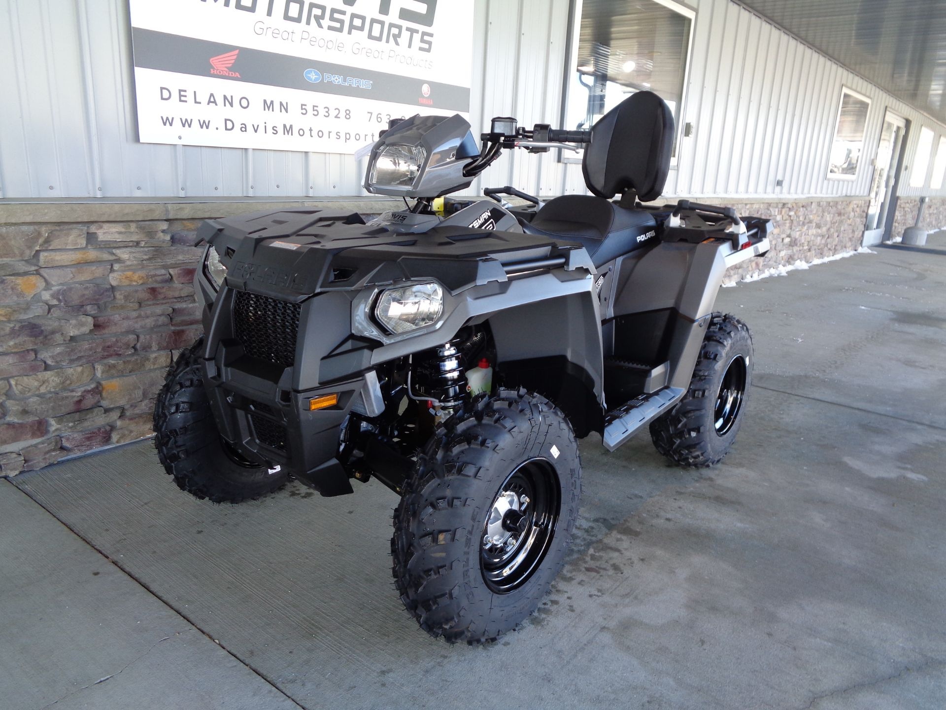 Polaris Sportsman Touring 850 SP, New 2022 model, Titanium metallic color, Delano dealer, 1920x1440 HD Desktop