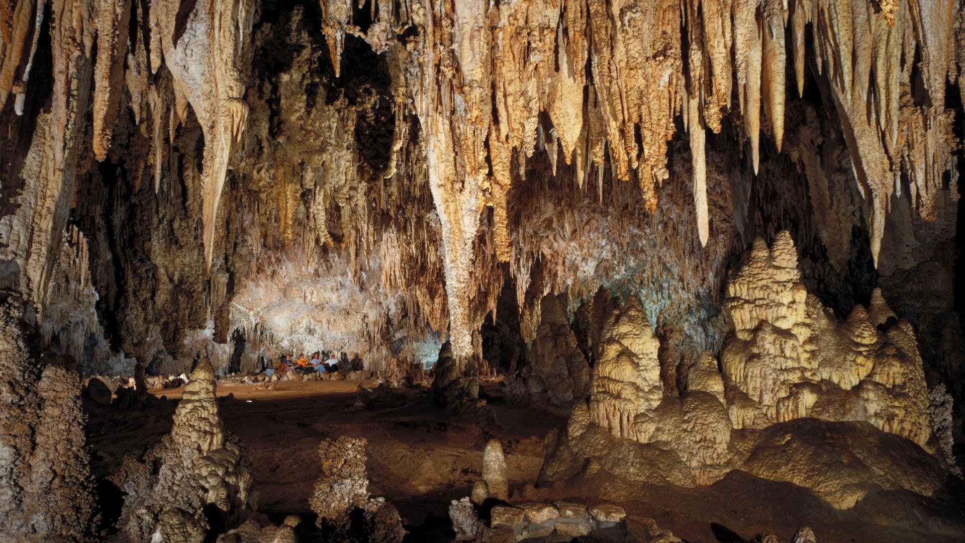 Carlsbad Caverns, National Park, HD wallpapers, Spectacular view, 1920x1080 Full HD Desktop