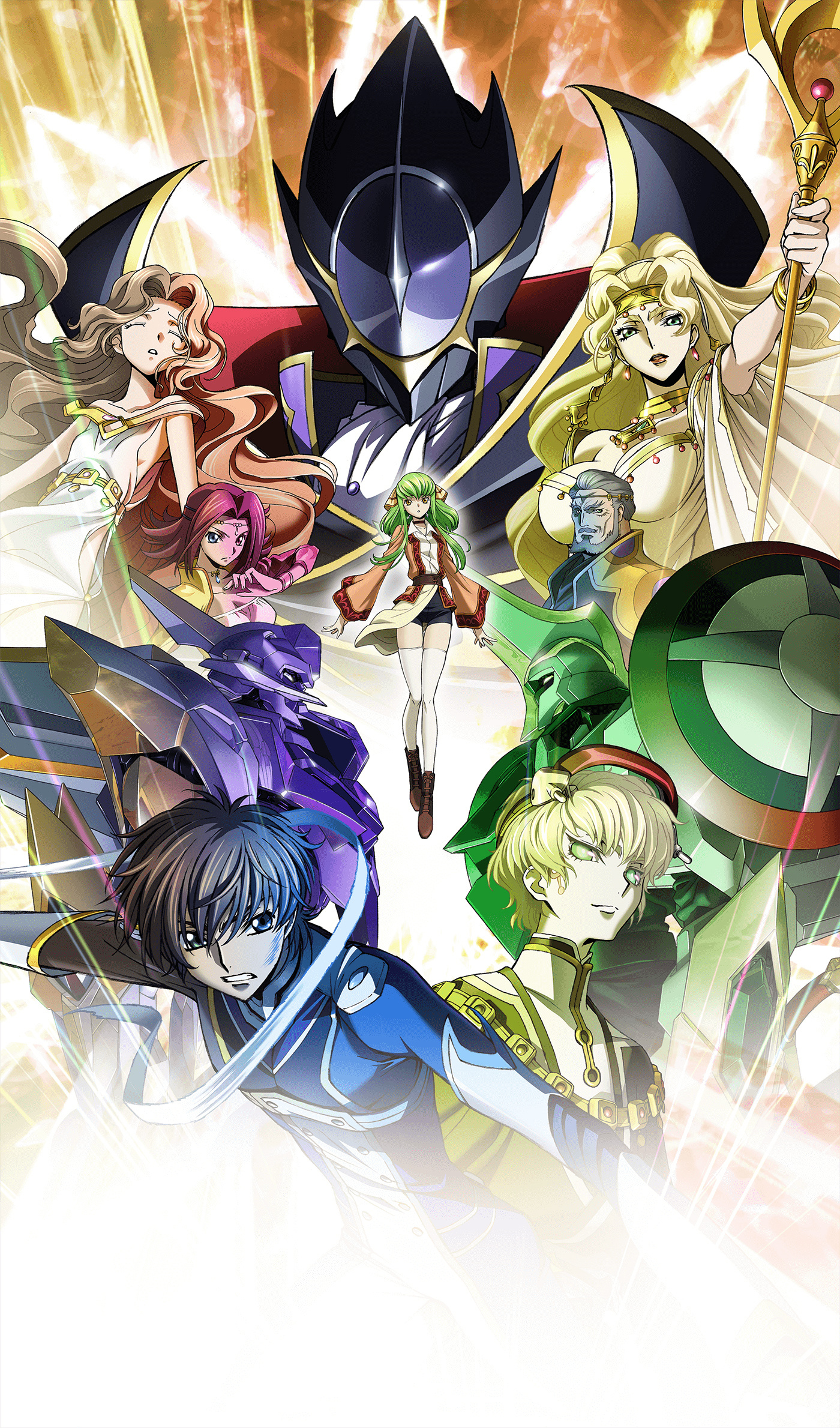 Code Geass: Lelouch of the Rebellion, Political intrigue, Mecha battles, Complex characters, 1400x2380 HD Phone