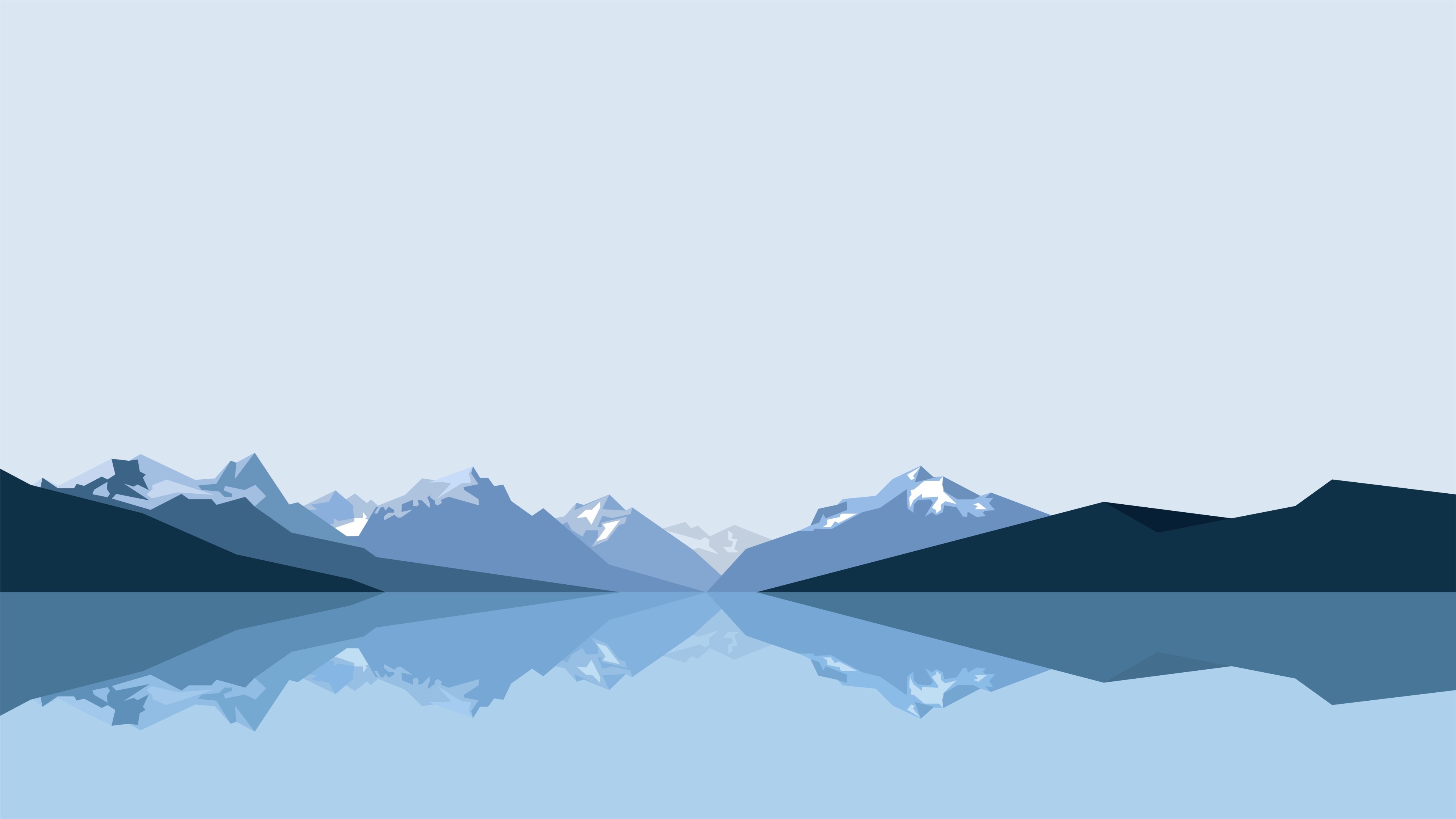 Minimalist charm, Artistic reduction, Empty spaces, Visual brevity, Calm elegance, 3840x2160 4K Desktop