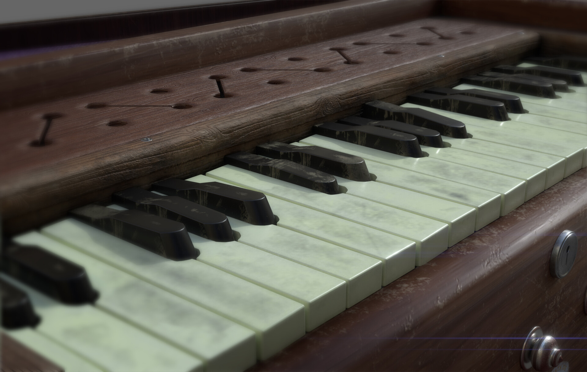 Harmonium music, Old Indian harmonium, Artstation, 1920x1220 HD Desktop