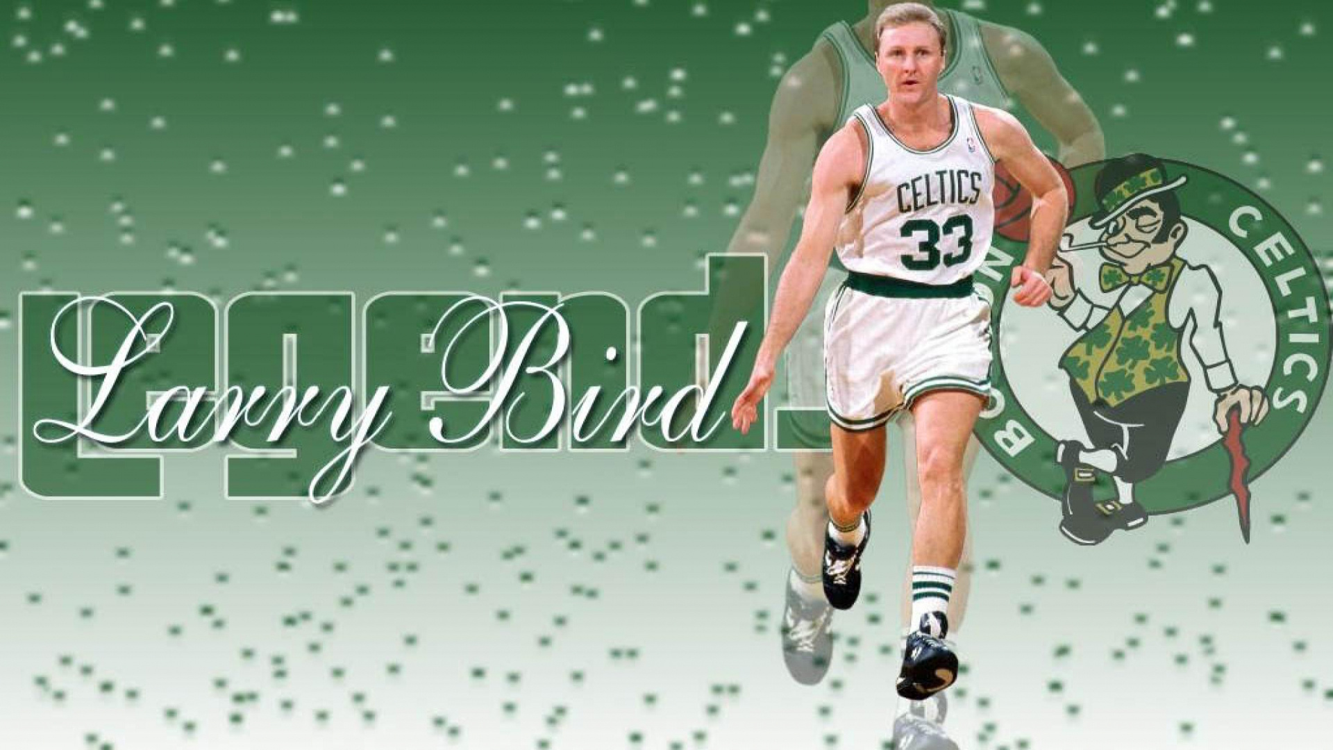 Larry Bird, High-resolution wallpapers, J14gu14 wallpapersexpertcom, Download for desktop and mobile, 1920x1080 Full HD Desktop