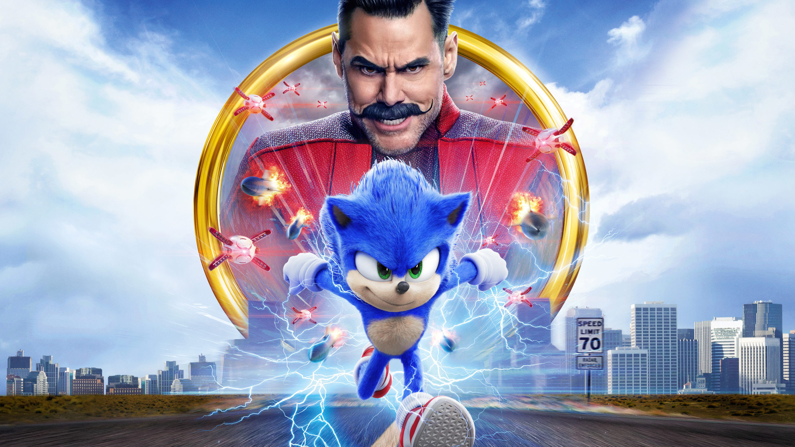 Sonic the Hedgehog movie, Widescreen wallpapers, Baltana, 2560x1440 HD Desktop